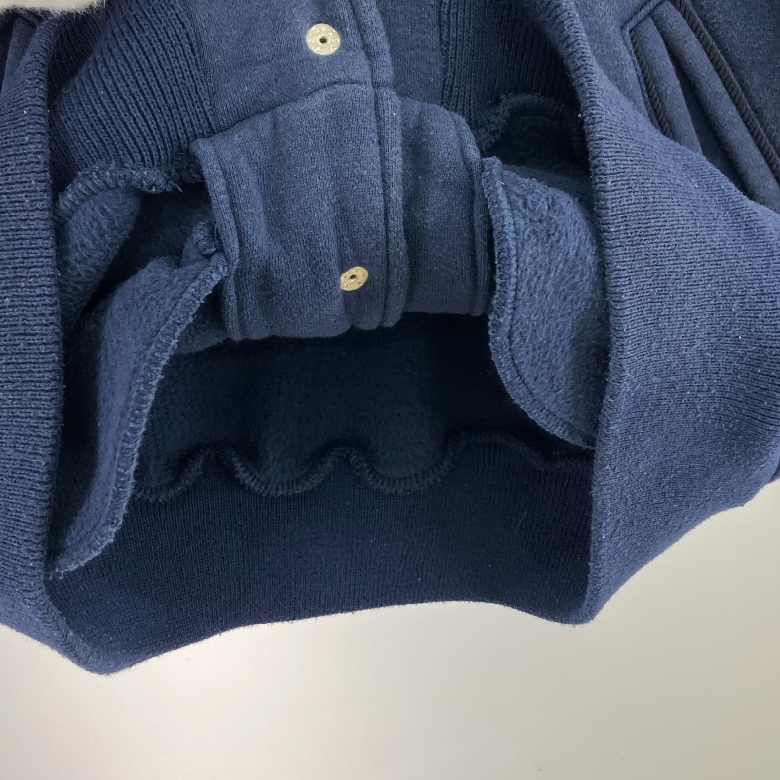 ブルゾン GEロゴ スウェットスタジャン ネイビー（M） M ネイビー