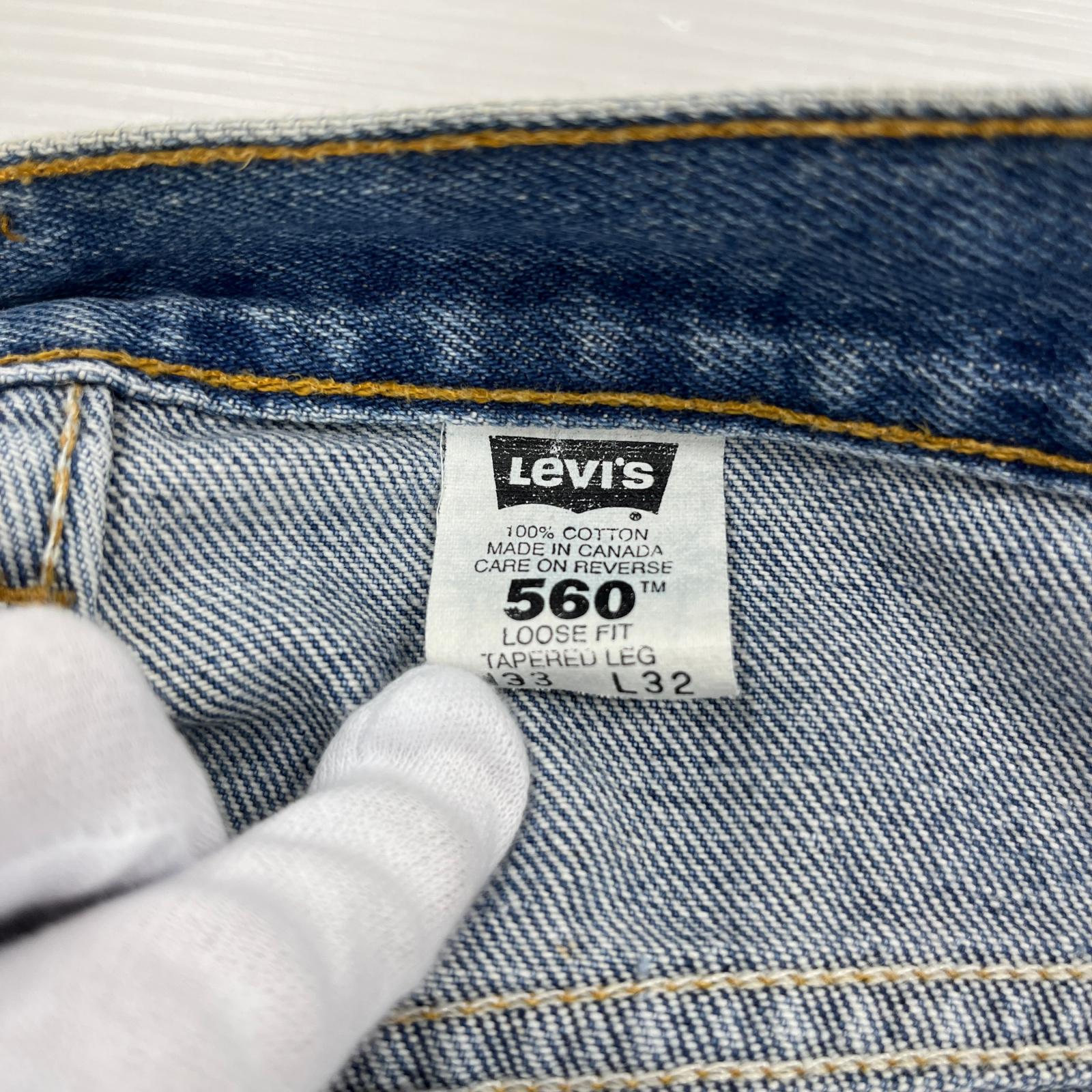 デニムパンツ 560 インディゴ（33） 33 ブルー