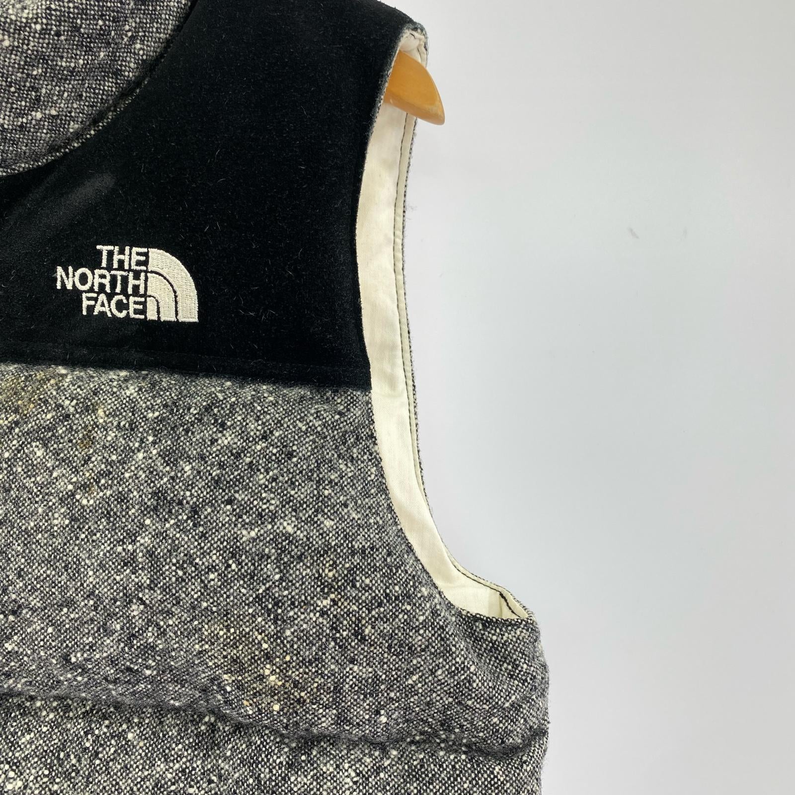 ダウンベスト ×THE NORTH FACE 12AW Nuptse Vest グレー