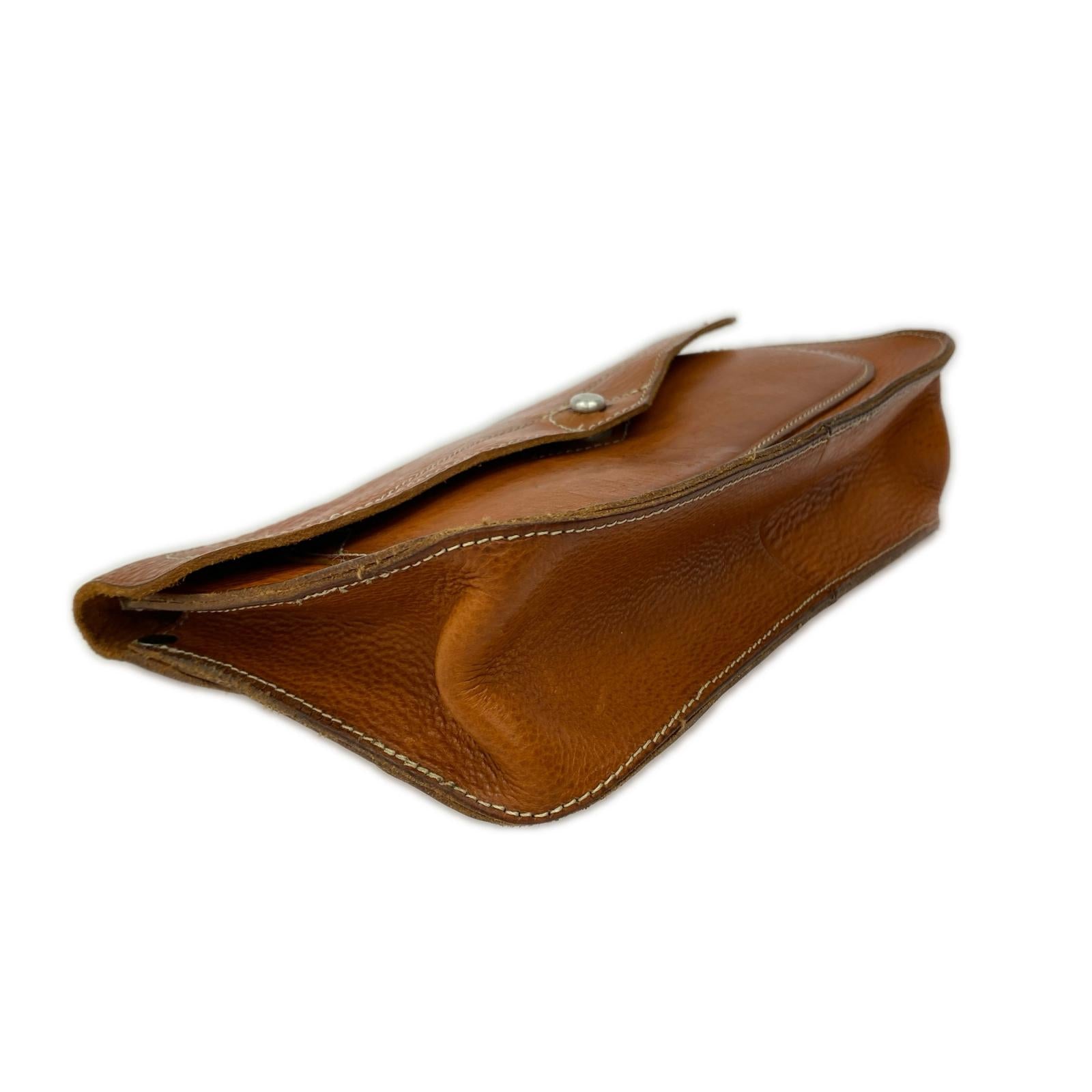 その他バッグ RRL レザークラッチバッグ ブラウン