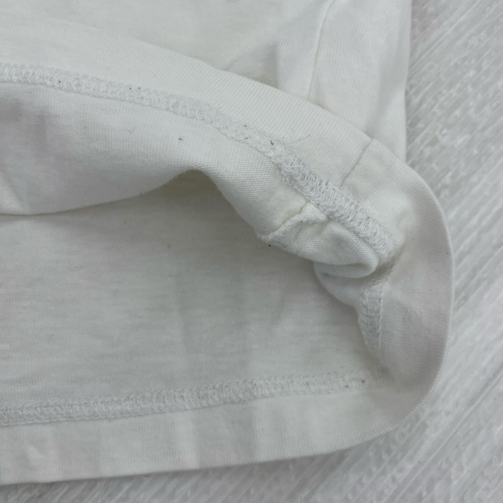 半袖Ｔシャツ ﾌﾟﾘﾝﾄ 白 (2) ホワイト
