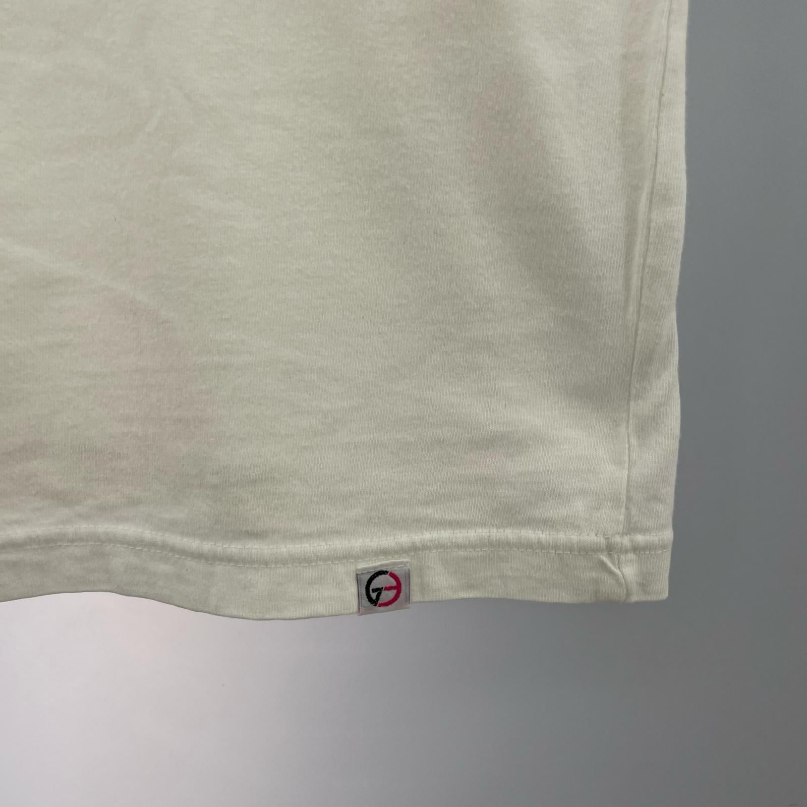 半袖Ｔシャツ ﾌﾟﾘﾝﾄ 白 (2) ホワイト