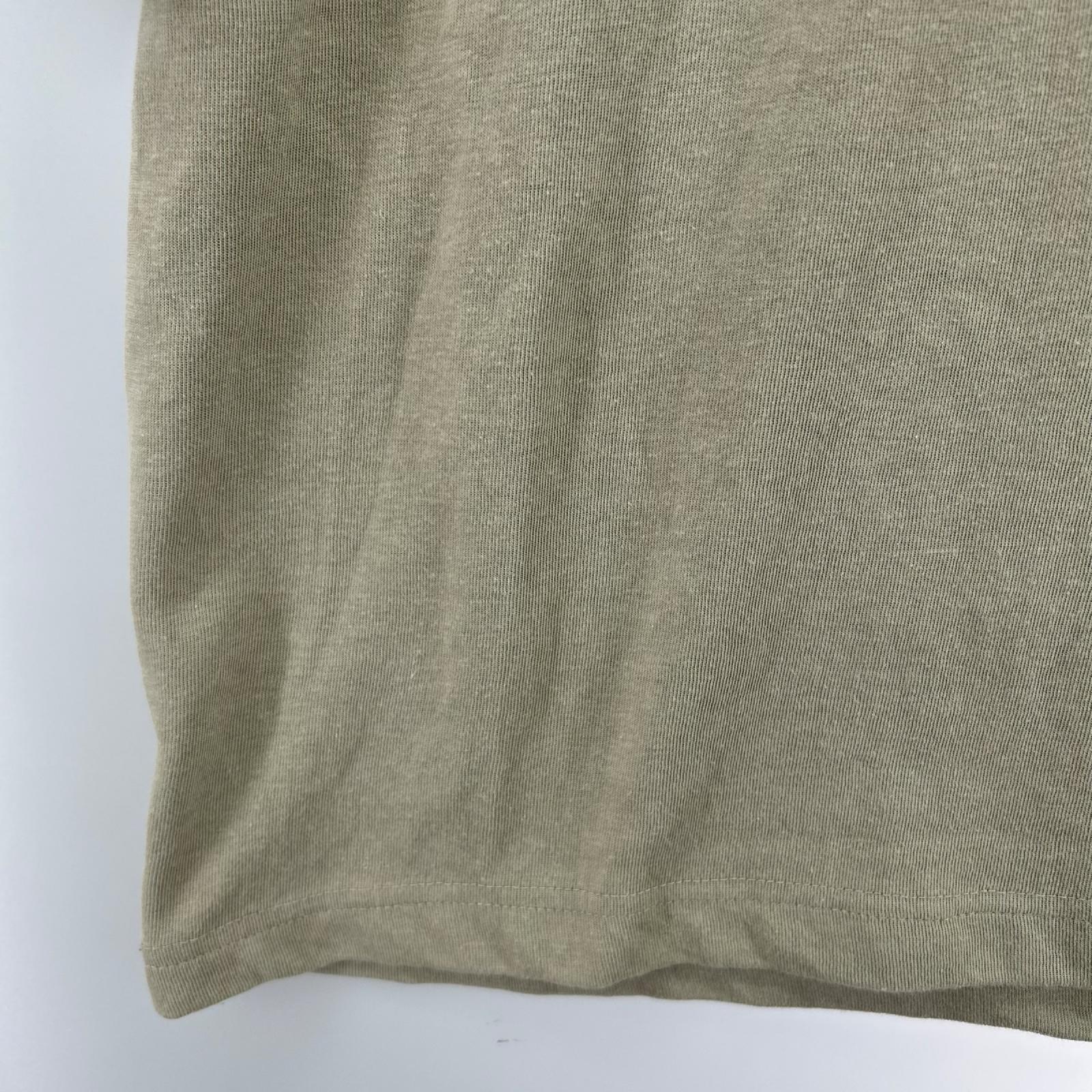 半袖Ｔシャツ 胸ﾎﾟｹｯﾄ 刺繍 ｶｰｷ (46) 46 カーキ