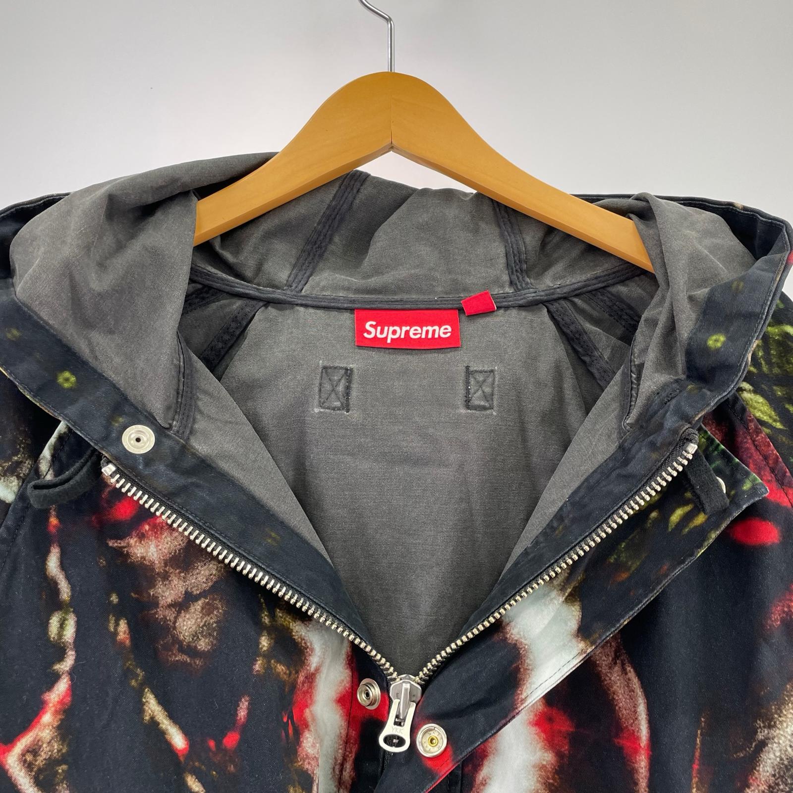 ジャケット Supreme 26SS Hooded Raglan Jacket Multi フーデットラグランジャケット XXL ブラック
