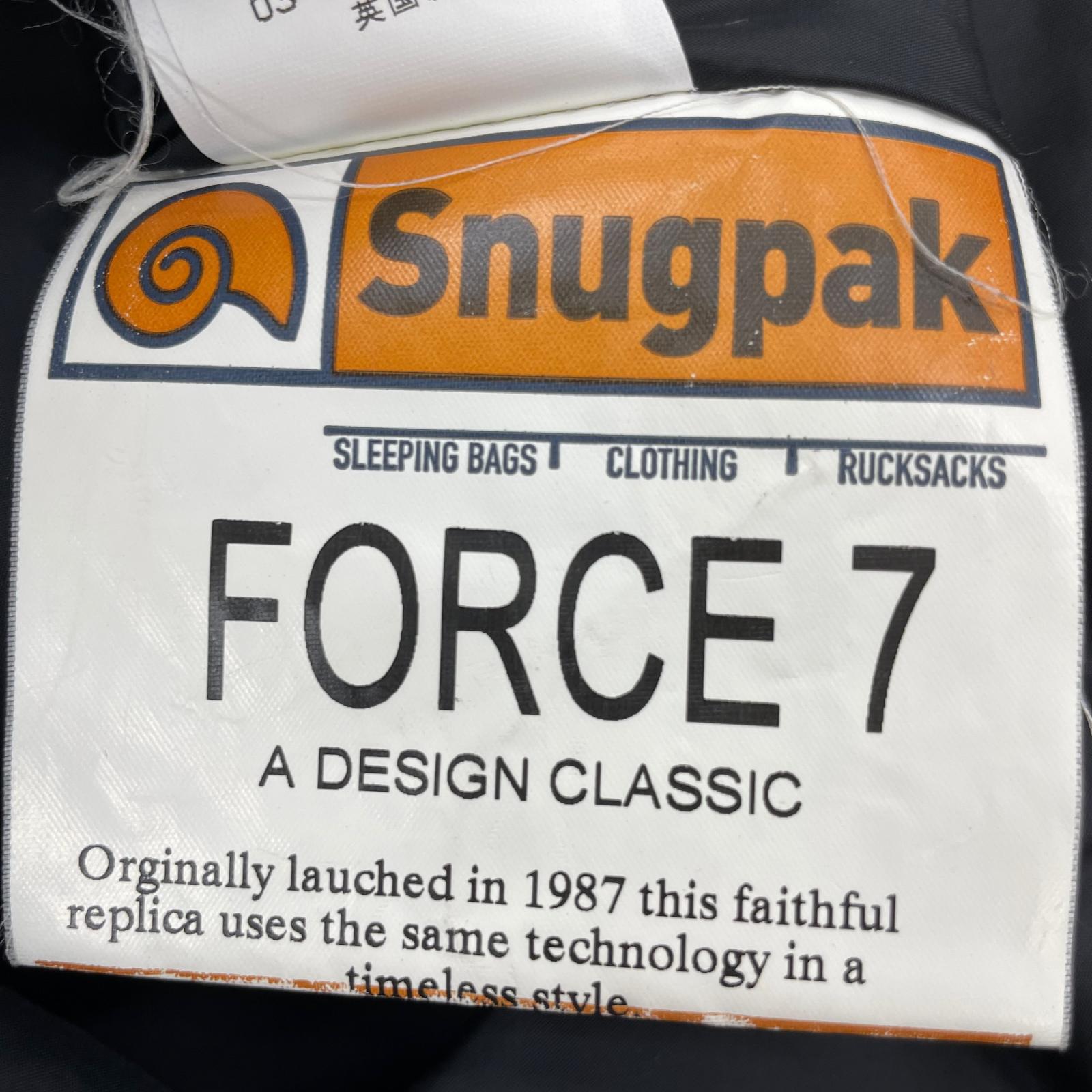 ジャケット snugpak 中綿 黒 (S) ブラック