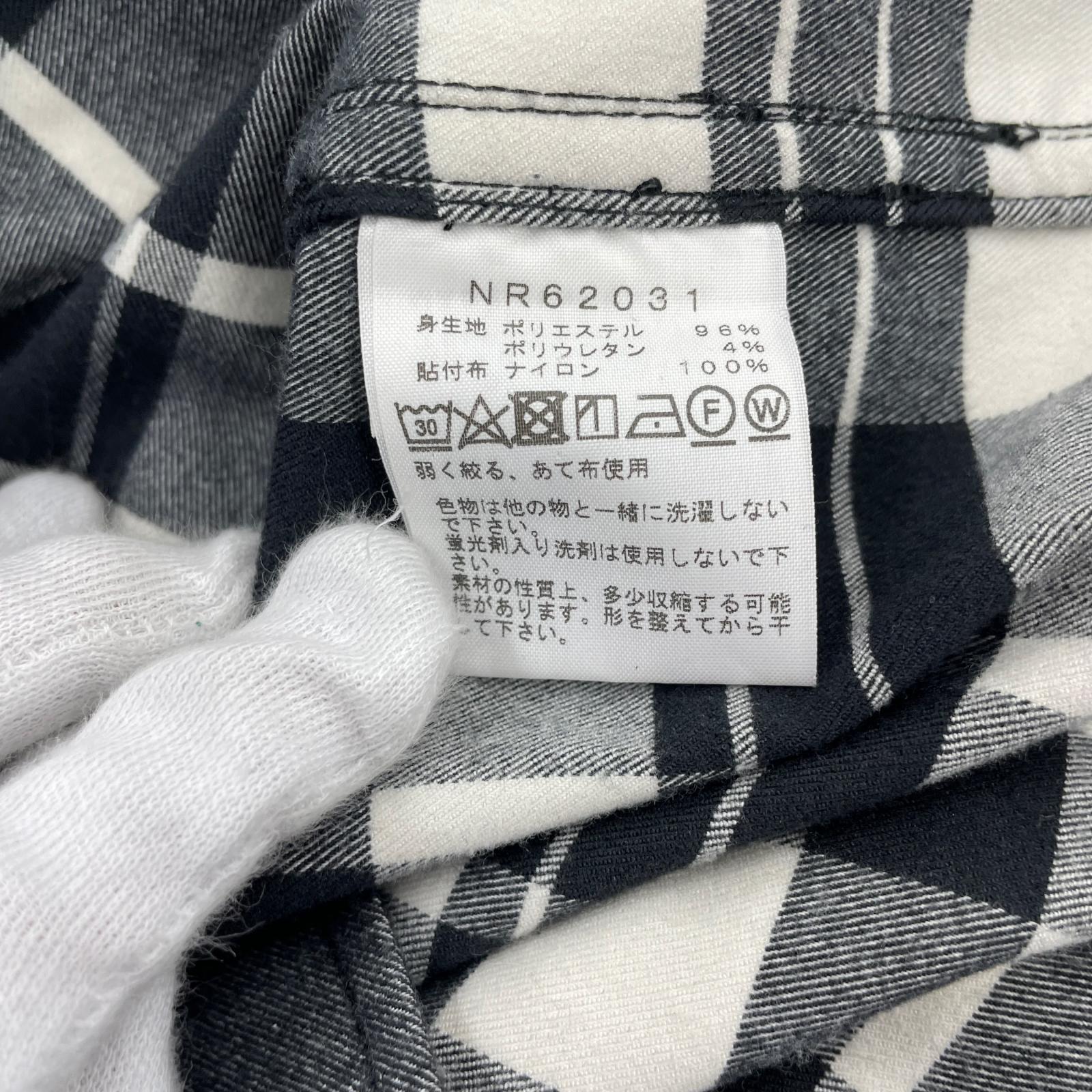 長袖シャツ ネルシャツ S ブラック