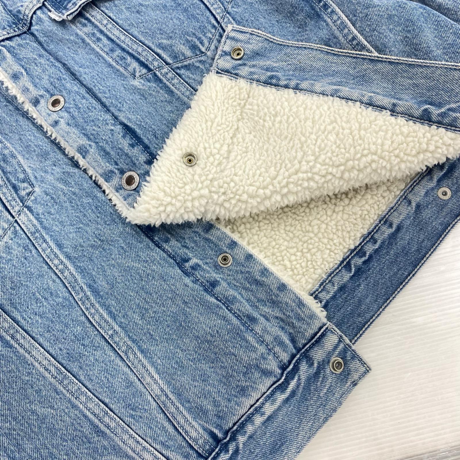 デニムジャケット silver Tab 裏ﾎﾞｱｼﾞｬｹｯﾄ S ﾌﾞﾙｰ S ブルー