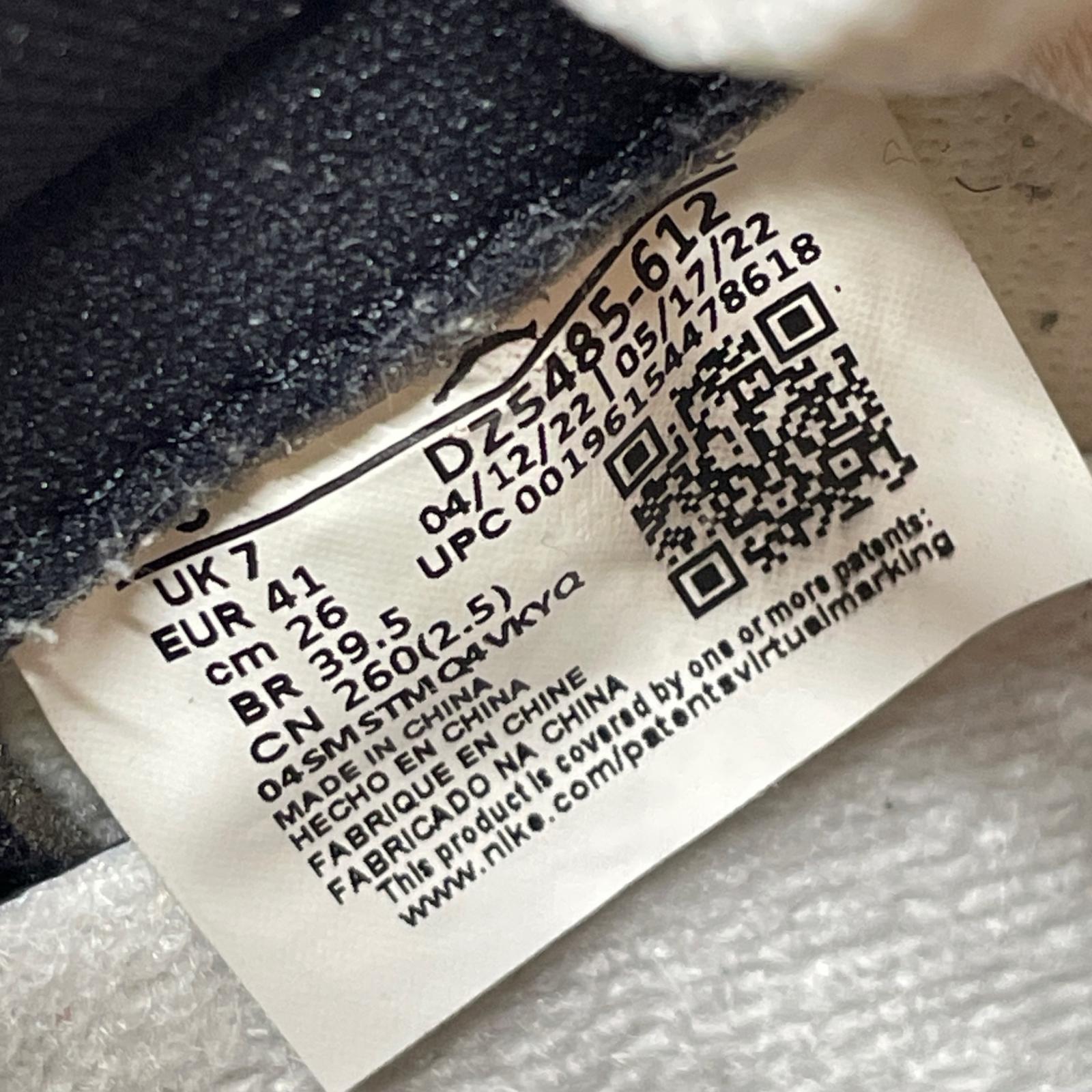 スニーカー AIR JORDAN1 RETRO HIGH OG シカゴ 26cm 26cm (US8 UK7 1/2 EU42)