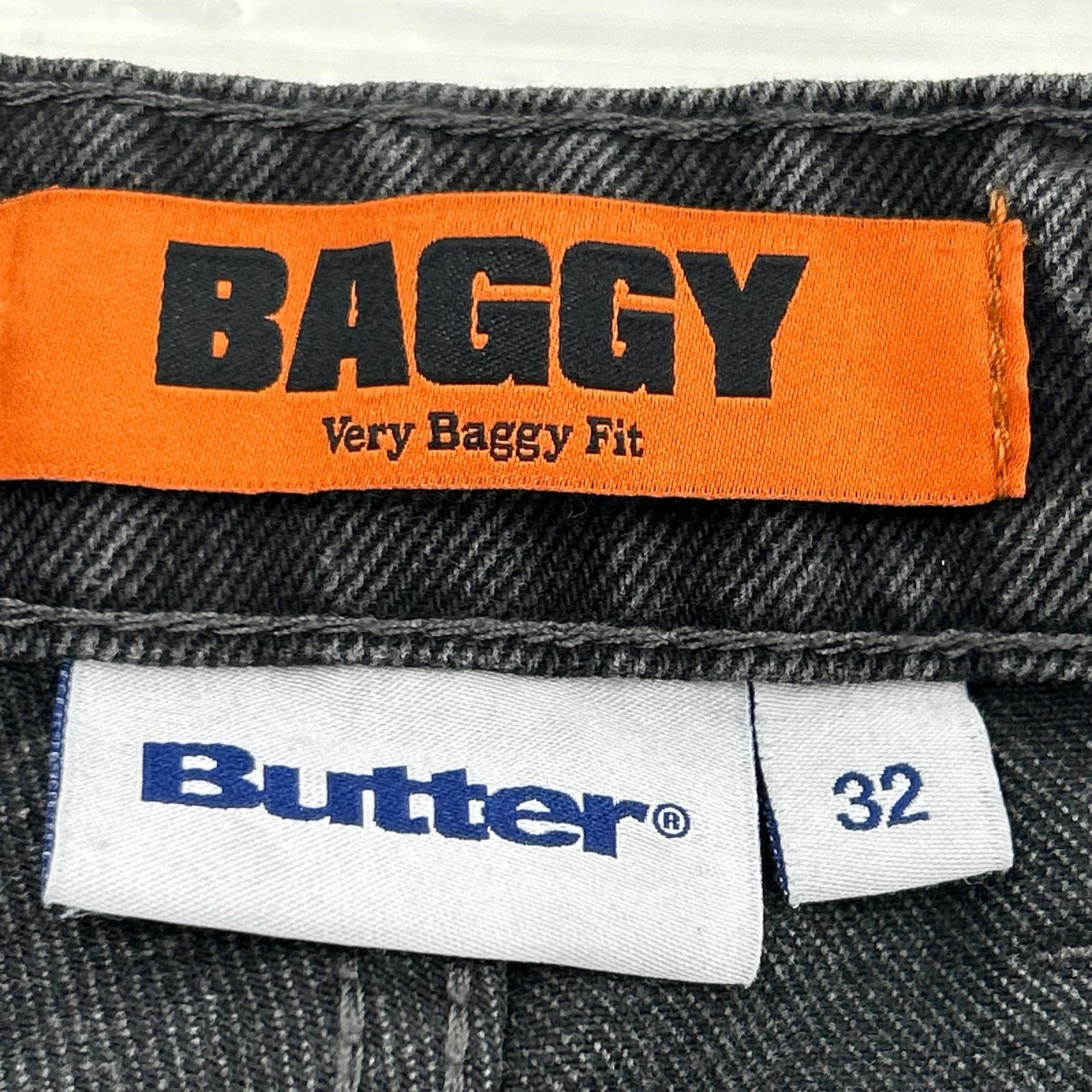 デニムパンツ Butter Goods ﾊﾞｷﾞｰﾃﾞﾆﾑ ブラック