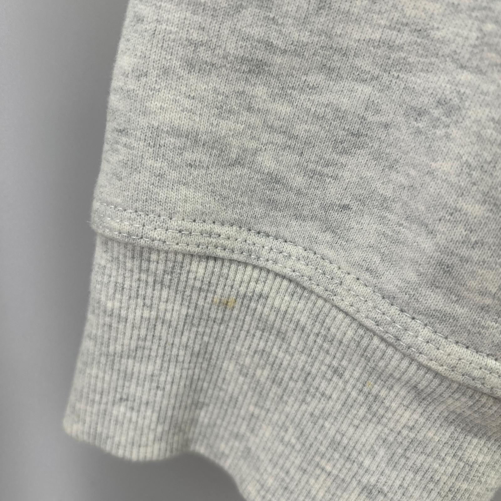 スウェット ハーフジップ GRY L L グレー