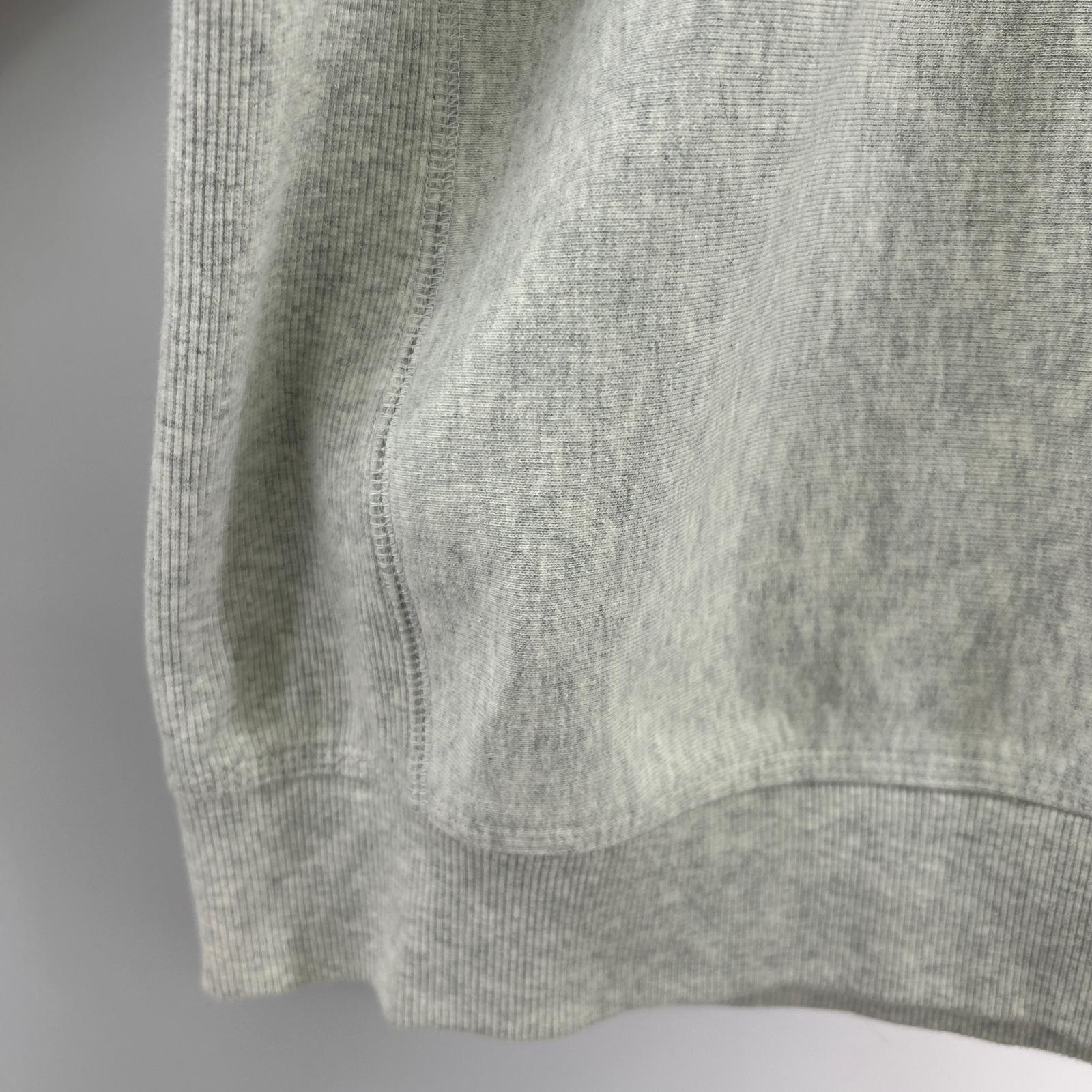 スウェット ハーフジップ GRY L L グレー