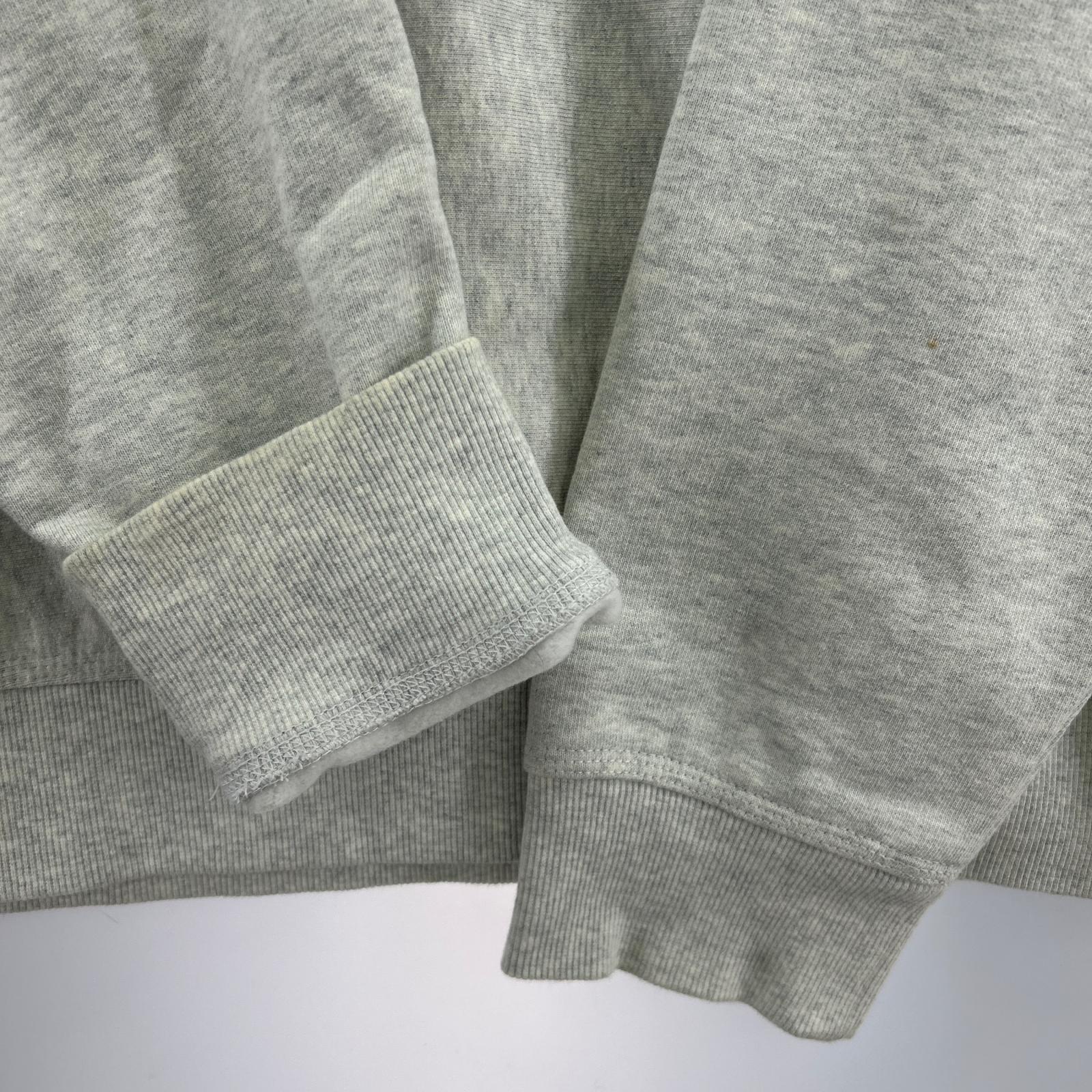 スウェット ハーフジップ GRY L L グレー