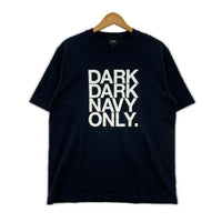 半袖Ｔシャツ MANCHES COURTES DARK DARK（S）ネイビー S