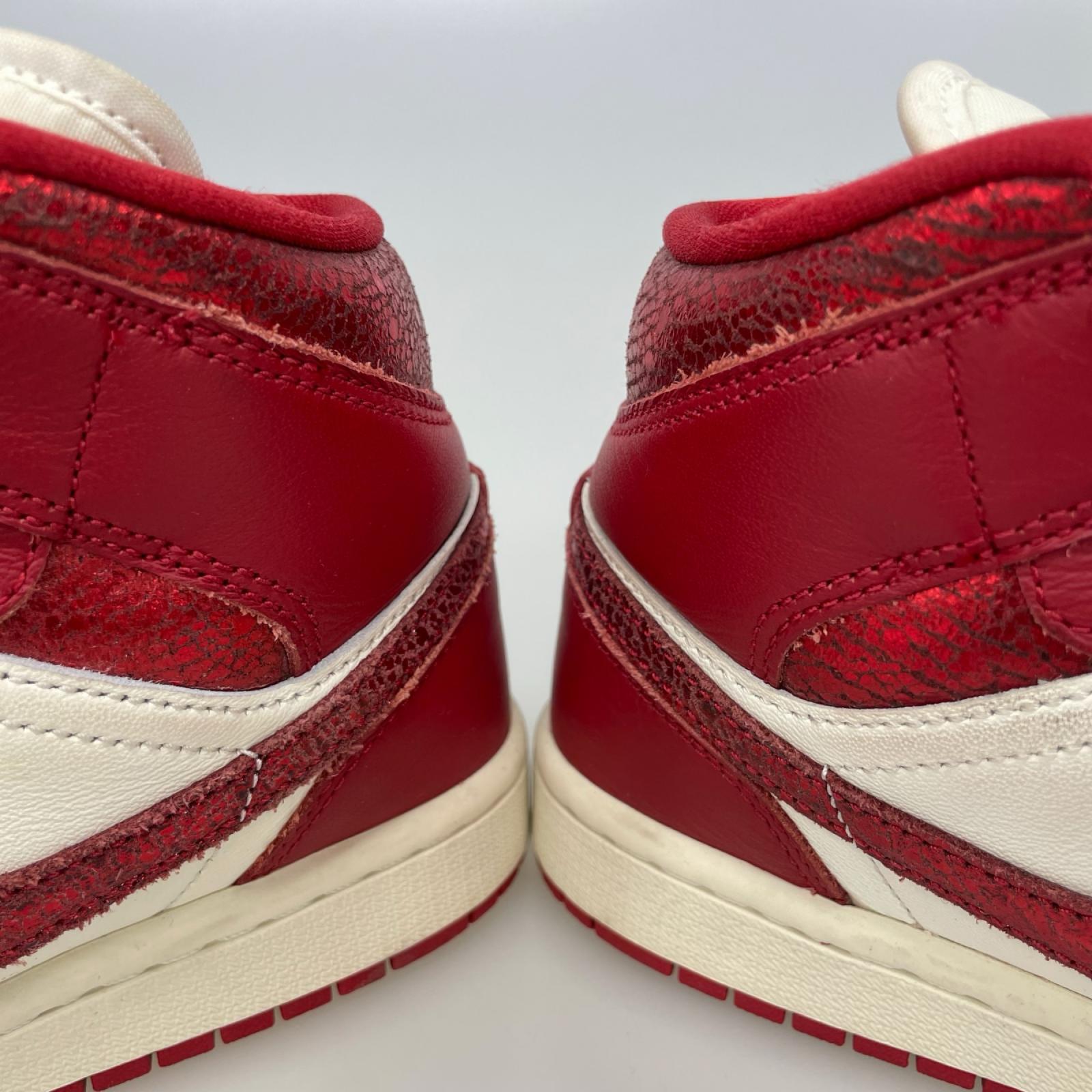 スニーカー Air Jordan 1 Mid SE 24.0cm レッド 24cm (US6 UK5 1/2 EU38)