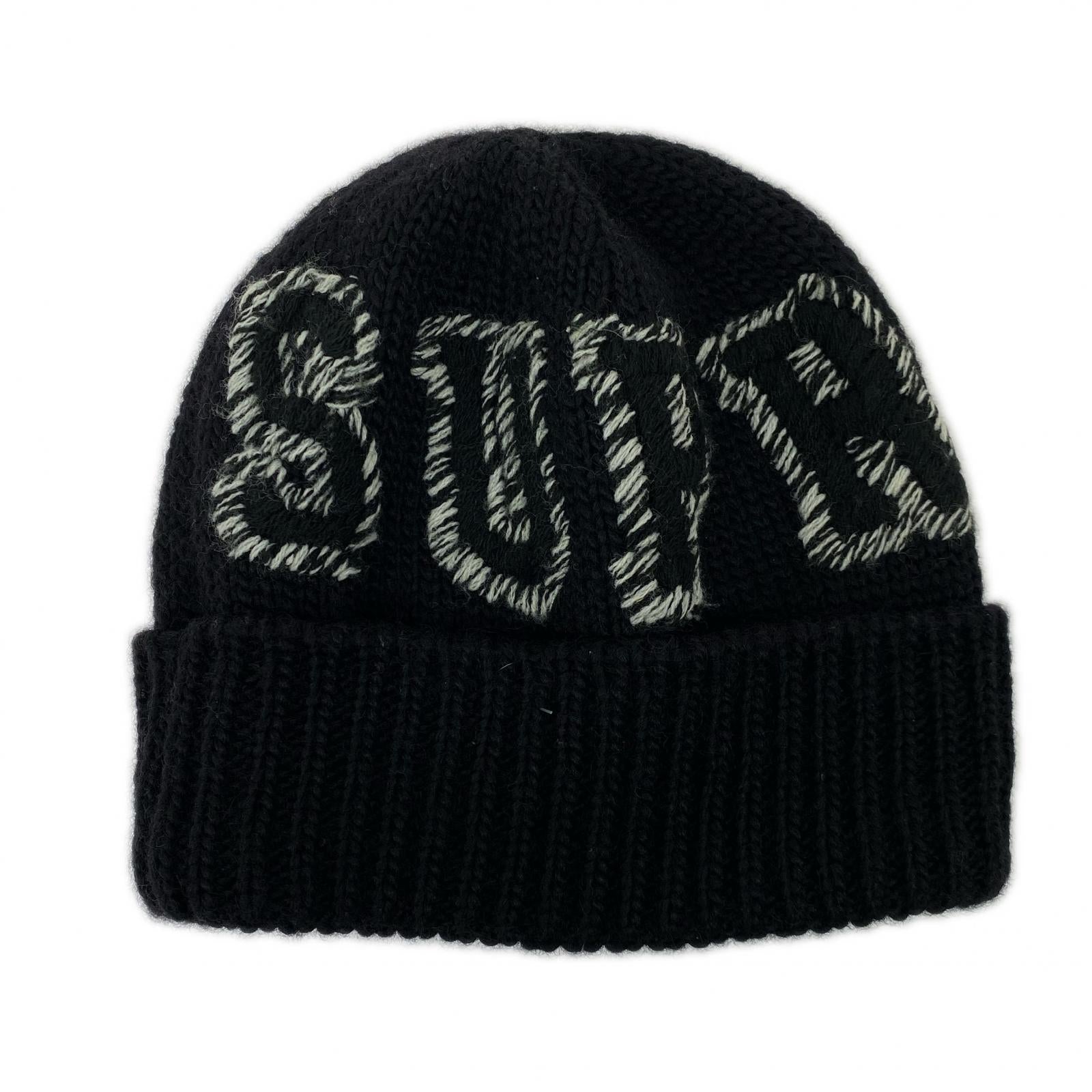 ニットキャップ 23AW Twist Beanie 黒 ブラック