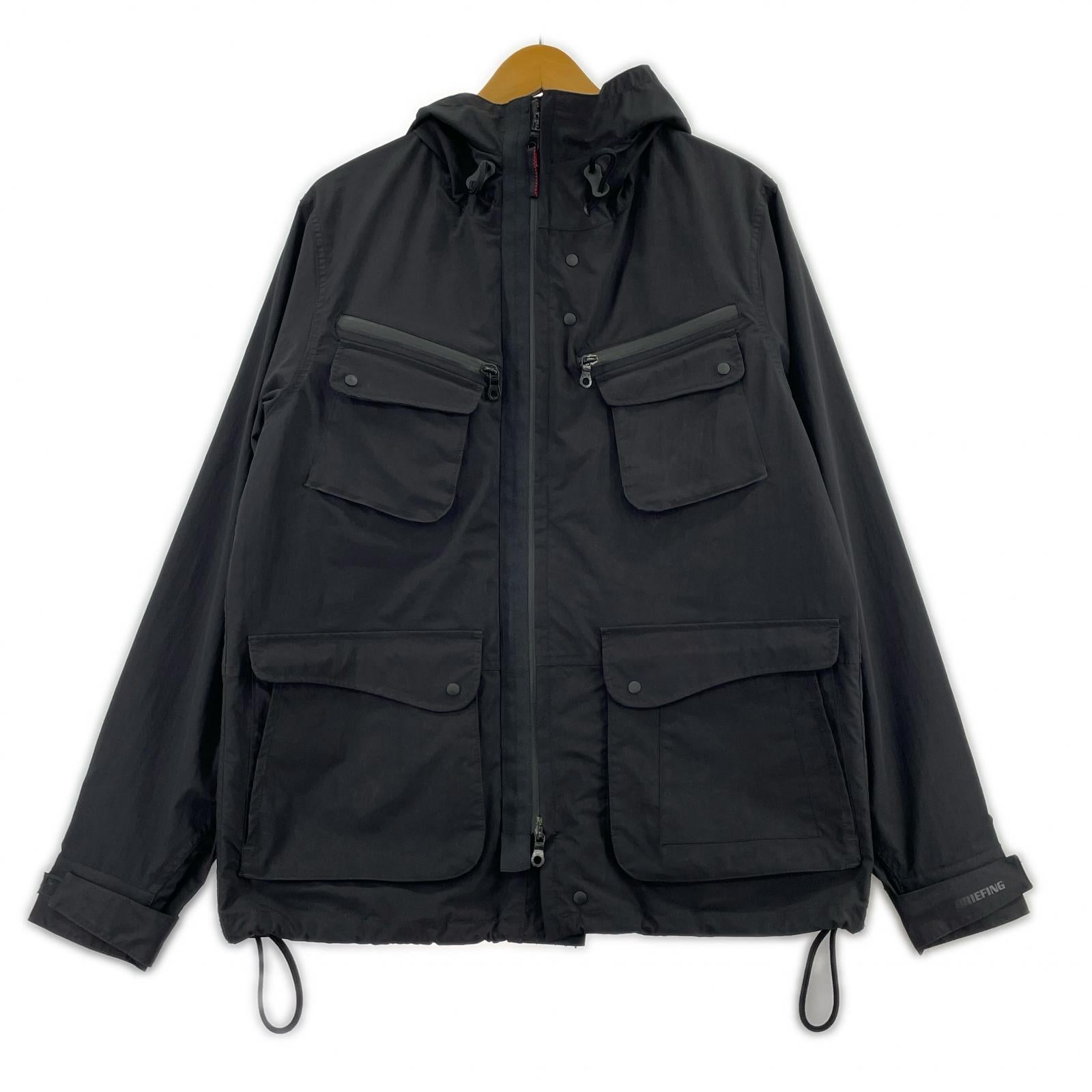 ミリタリージャケット × WillLOUNGE パッカブルミリタリーブルゾン M ブラック