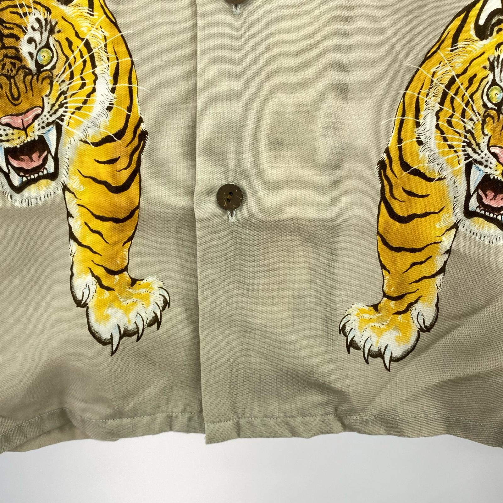半袖シャツ 25ss IGER SHAWAIIAN SHIRT S ベージュ