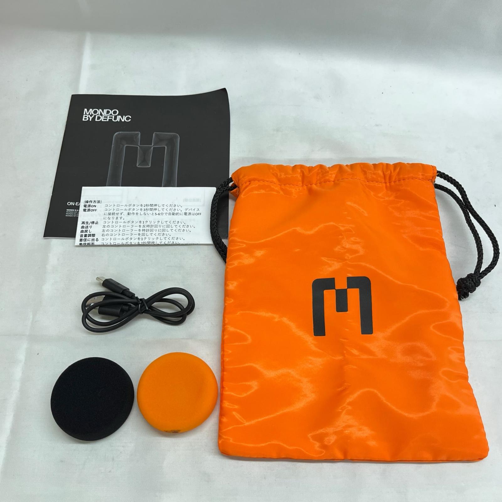 MONDO BY DEFUNC ワイヤレスヘッドホン 4589671032498 MONDO オーディオ機器