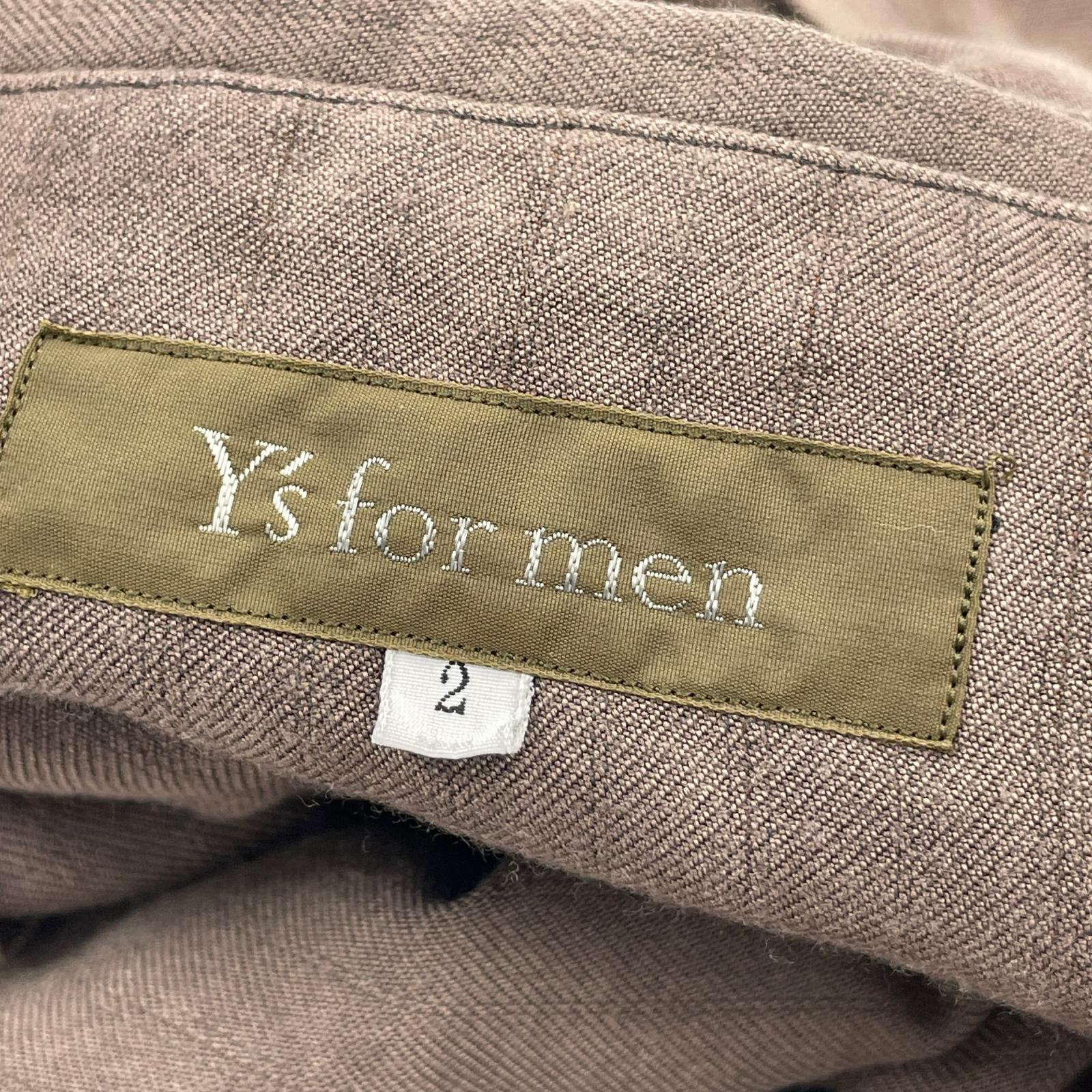 テーラードジャケット 00s for men 3B ストライプ (2) 2 ブラウン