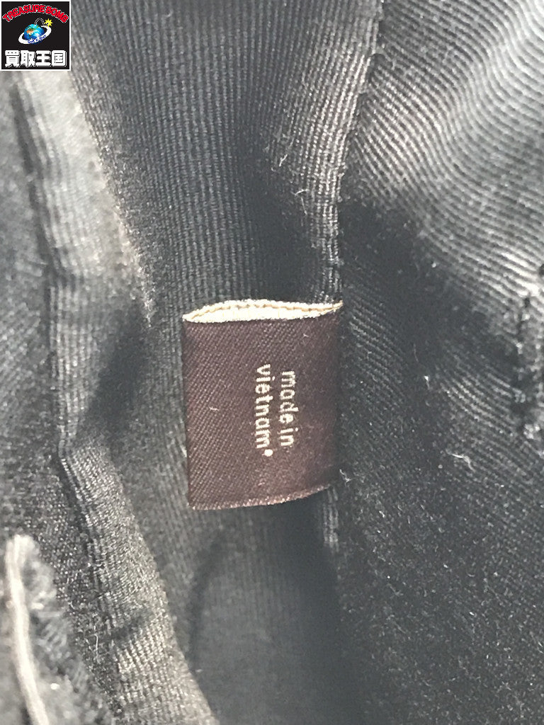 COACH スプリント マップ バッグ 25 シグネチャー ジャガード 黒 CE534 CE534