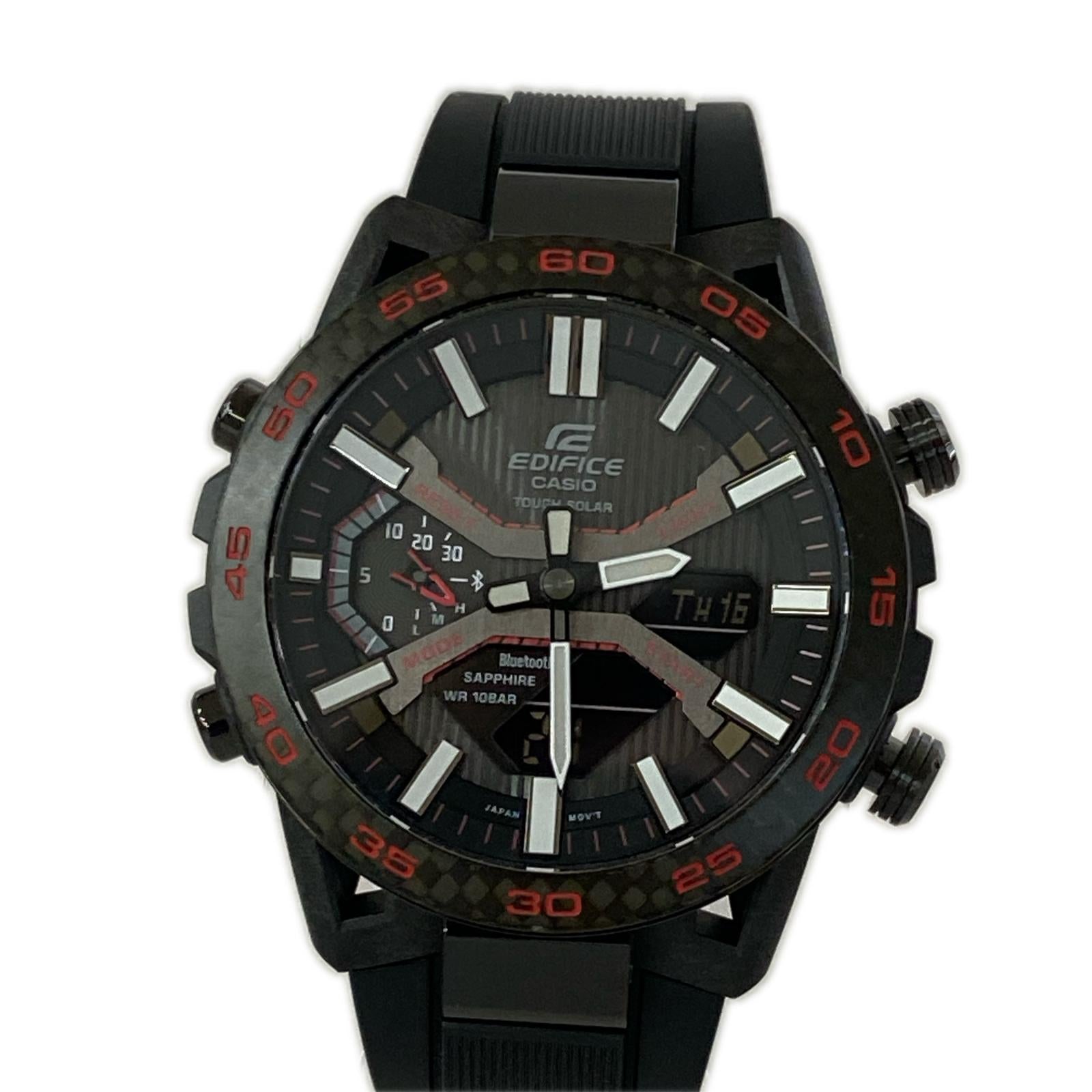 腕時計 CASIO EDIFICE SOSPENSIONE ブラック