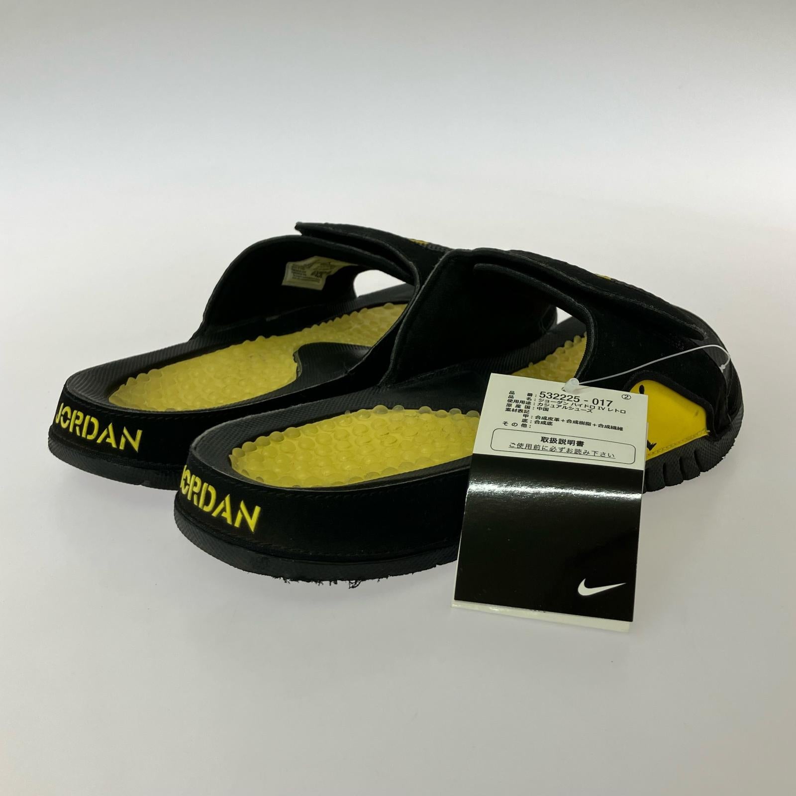 サンダル JORDAN HYDRO 4 RETRO 28.0cm 28cm (US10 UK9 1/2 EU46)