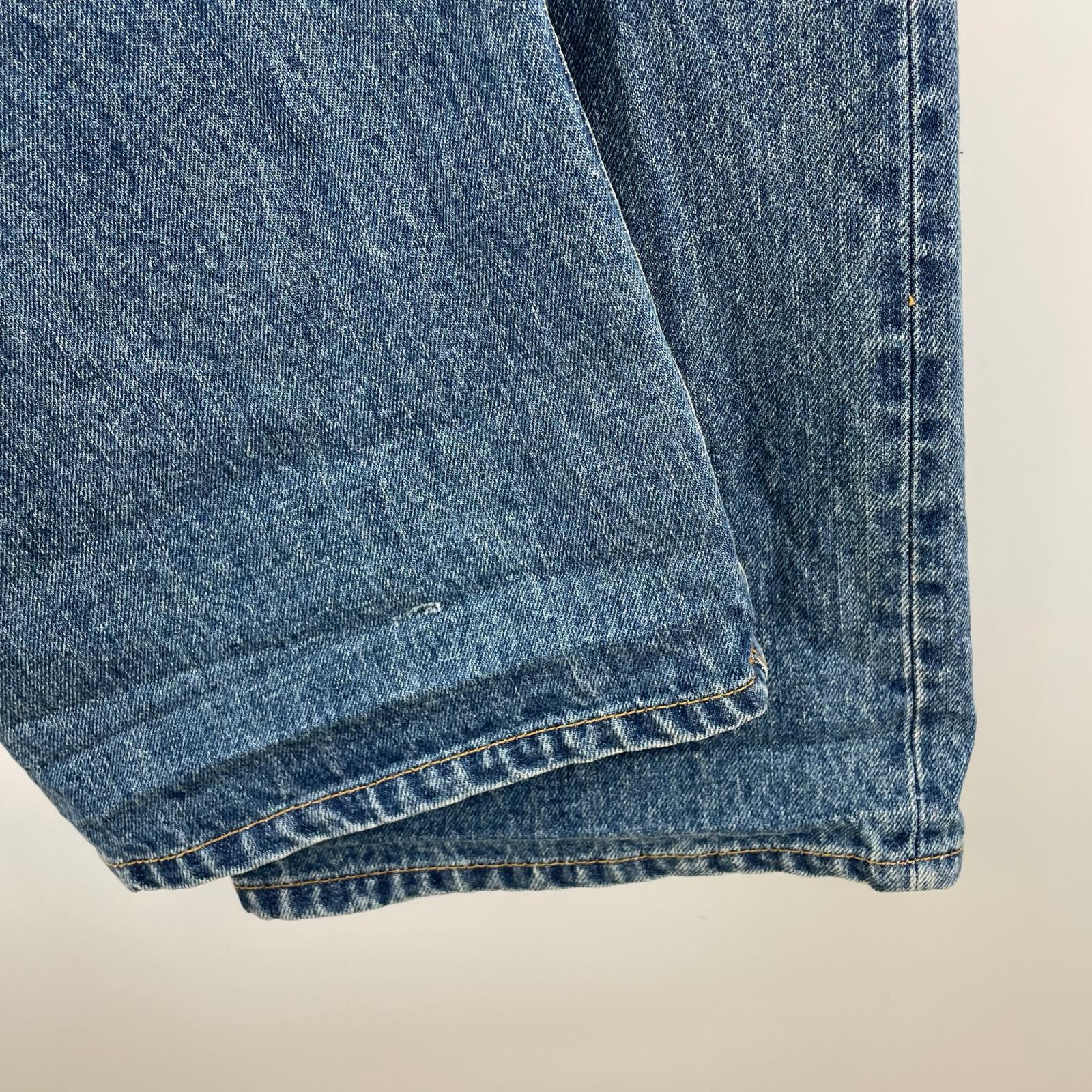 デニムパンツ KHOKI Hand-Embroidered Denim Pants 2 ネイビー