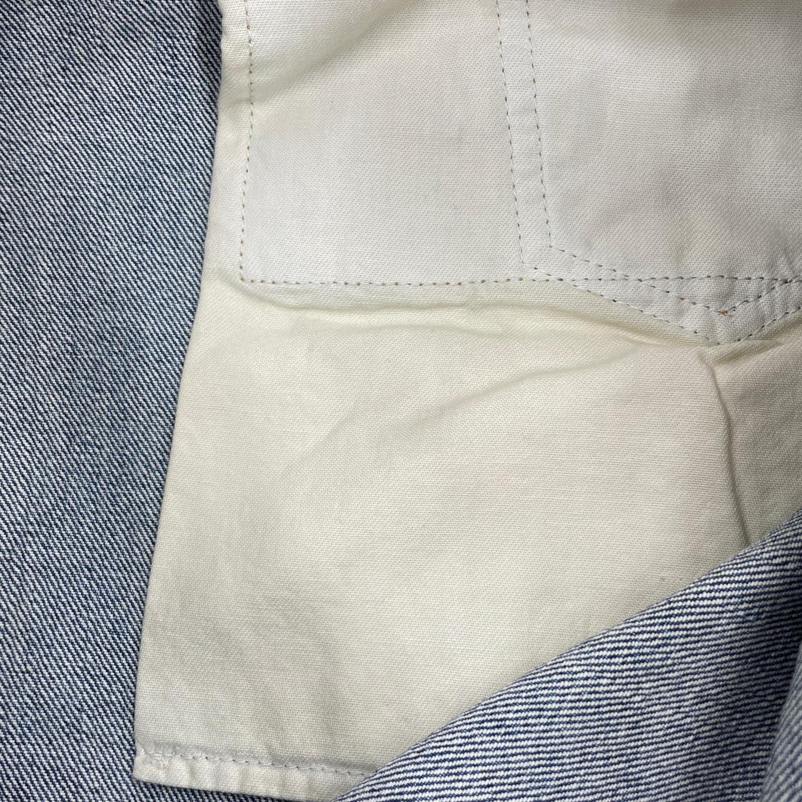 デニムパンツ KHOKI Hand-Embroidered Denim Pants 2 ネイビー