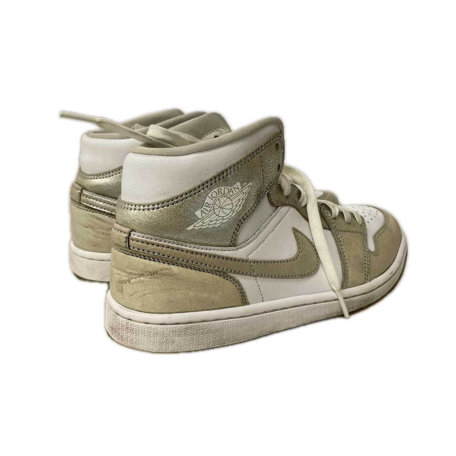 スニーカー Air Jordan 1 Mid SE Silver 26.5cm 26.5cm (US8 1/2 UK8 EU43)