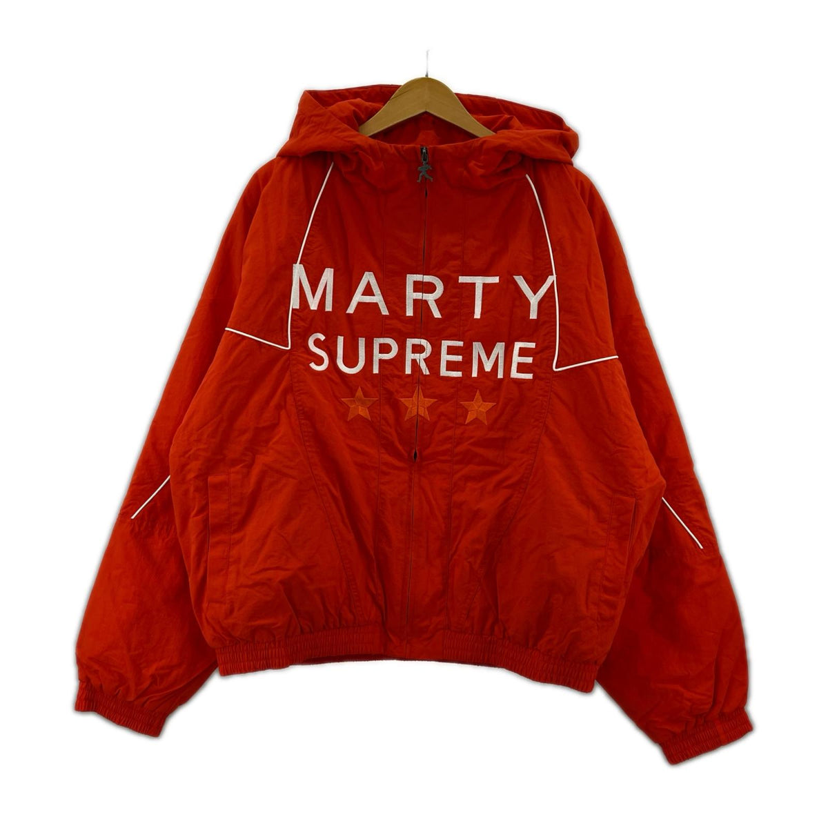ジャケット NAHMIAS X Marty Supreme A24 Classic Warm Up Jacket M ｵﾚﾝｼﾞ M オレンジ