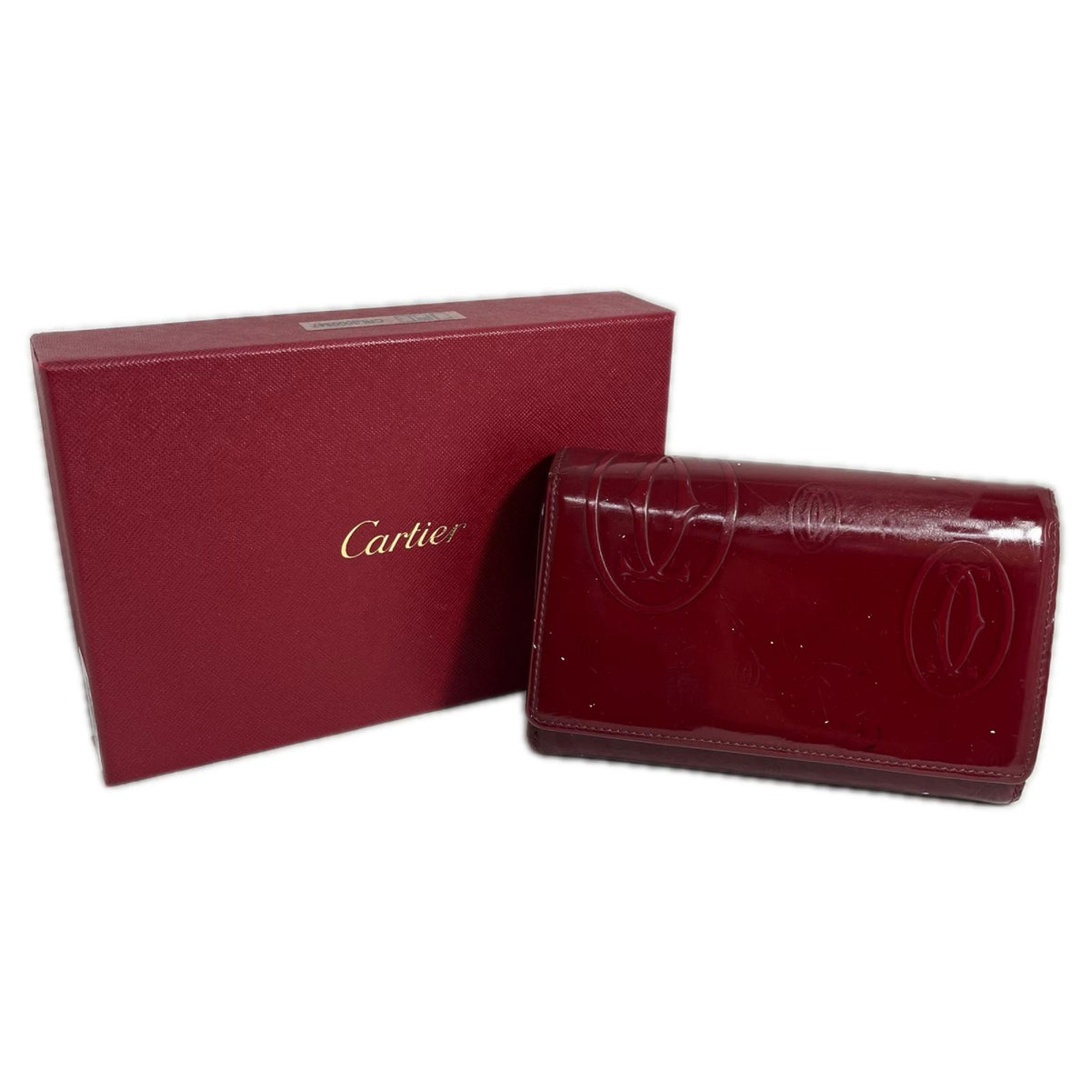 cartier ハッピーバースデー 二つ折り財布