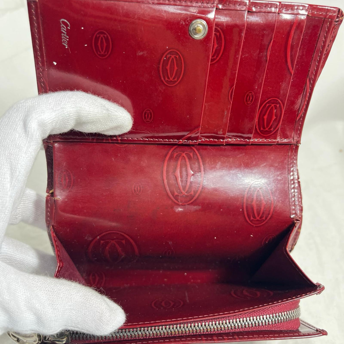 cartier ハッピーバースデー 二つ折り財布