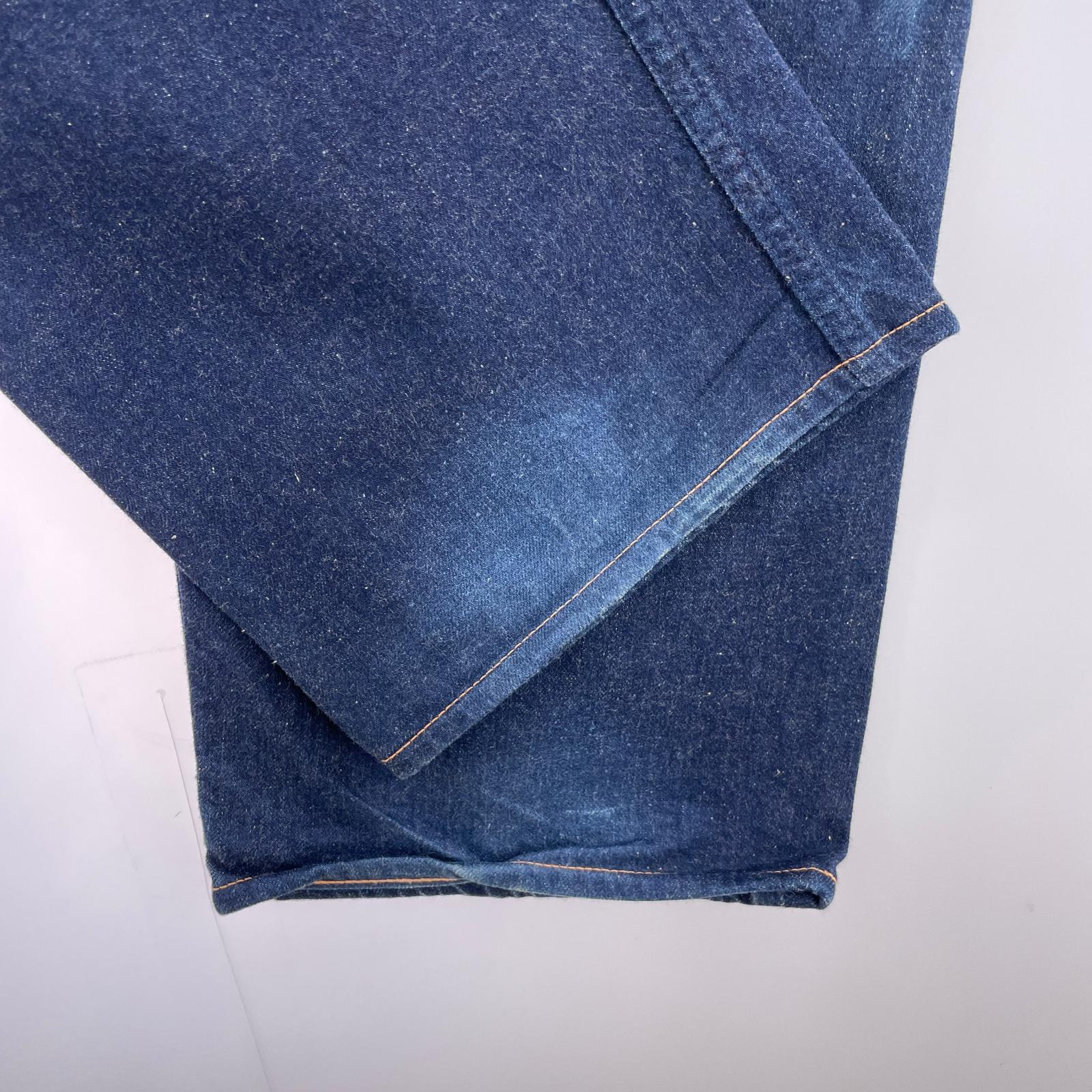 デニムパンツ EVISU 塩谷兄弟 刺繍大カモメ デニムパンツ 36×33 36 ネイビー