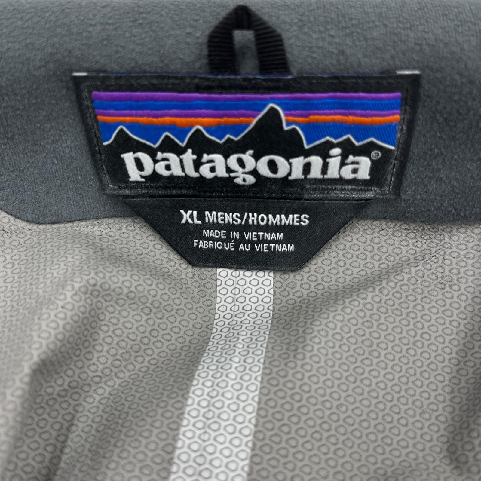 マウンテンパーカー patagonia Stretch Rain shadow Jacket XL 紺 ネイビー