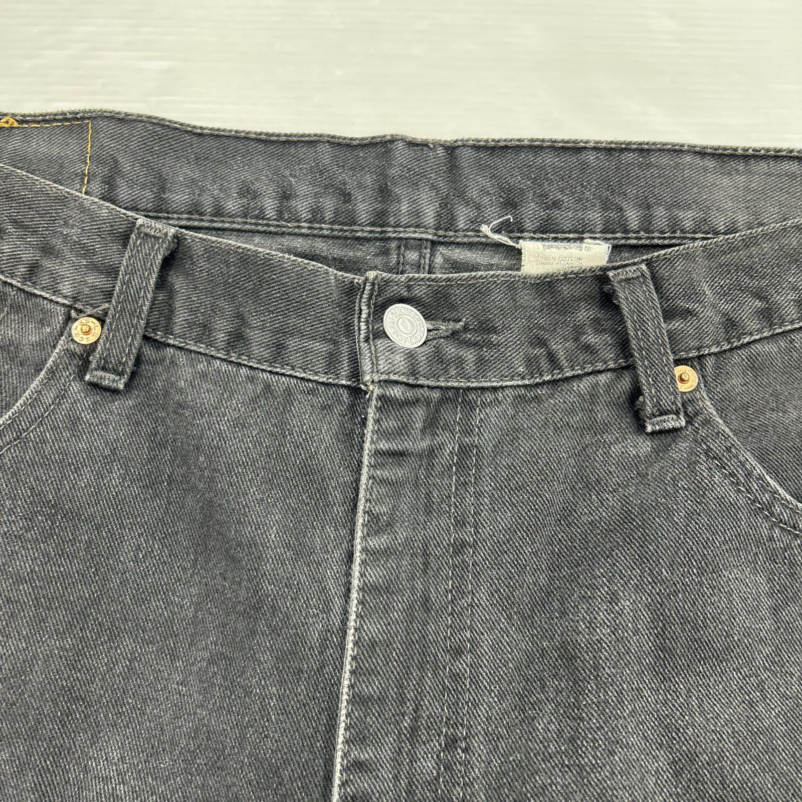 デニムパンツ 550 バギーパンツ ブラック 40 ブラック