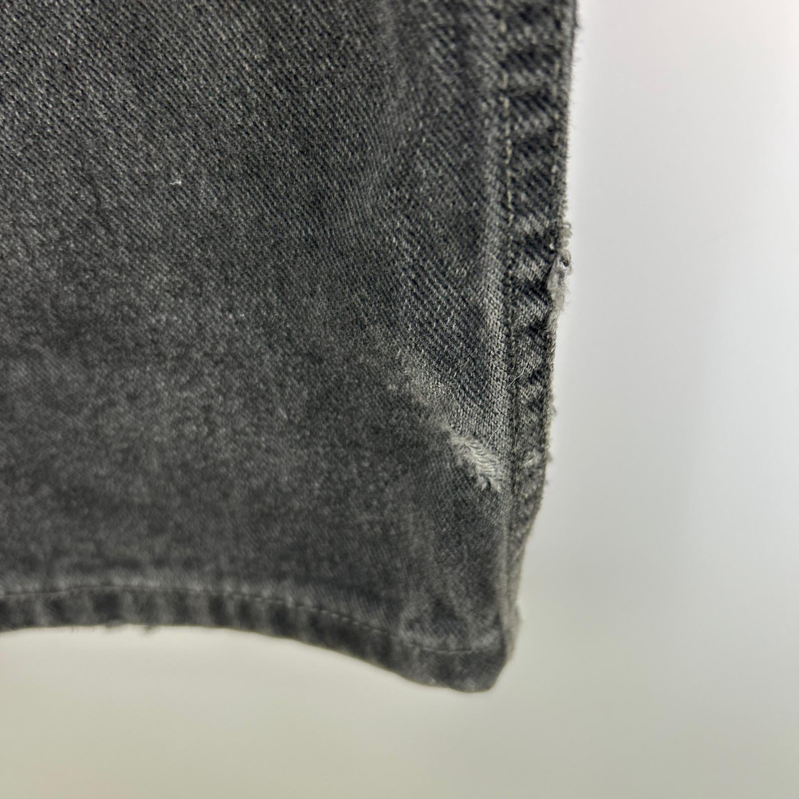 デニムパンツ 550 バギーパンツ ブラック 40 ブラック