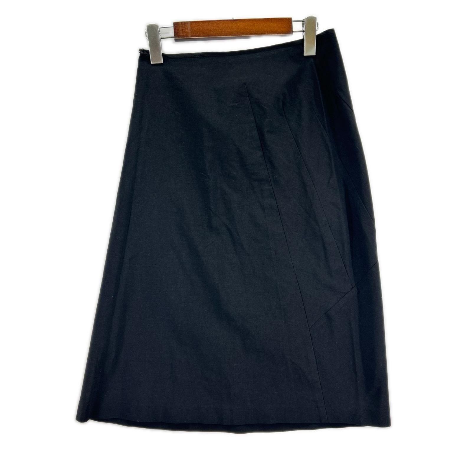 スカート Wool Cotton Skirt 黒 (3) 3 ブラック