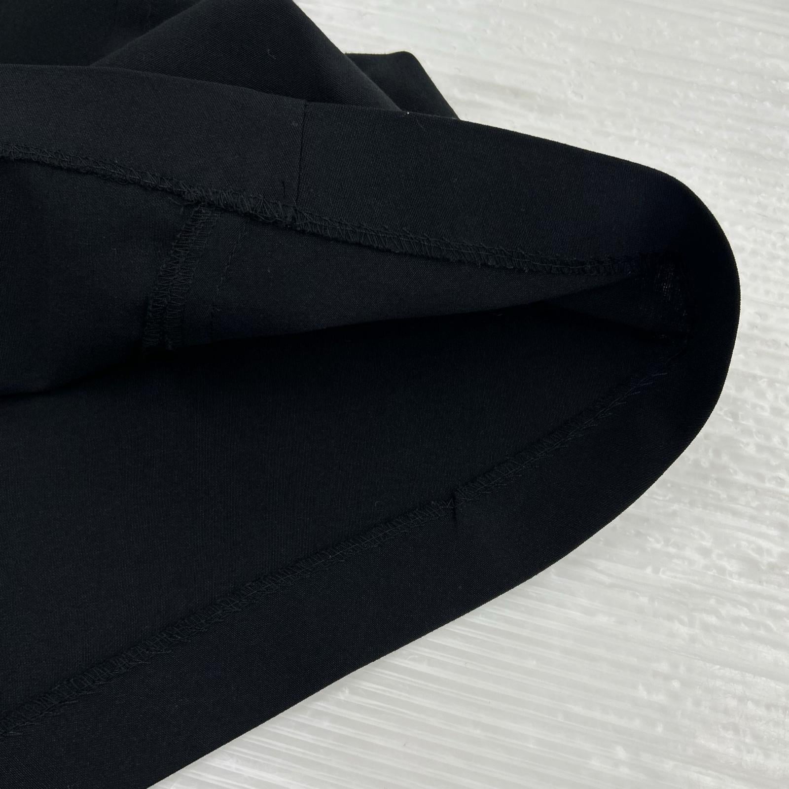 スカート Wool Cotton Skirt 黒 (3) 3 ブラック