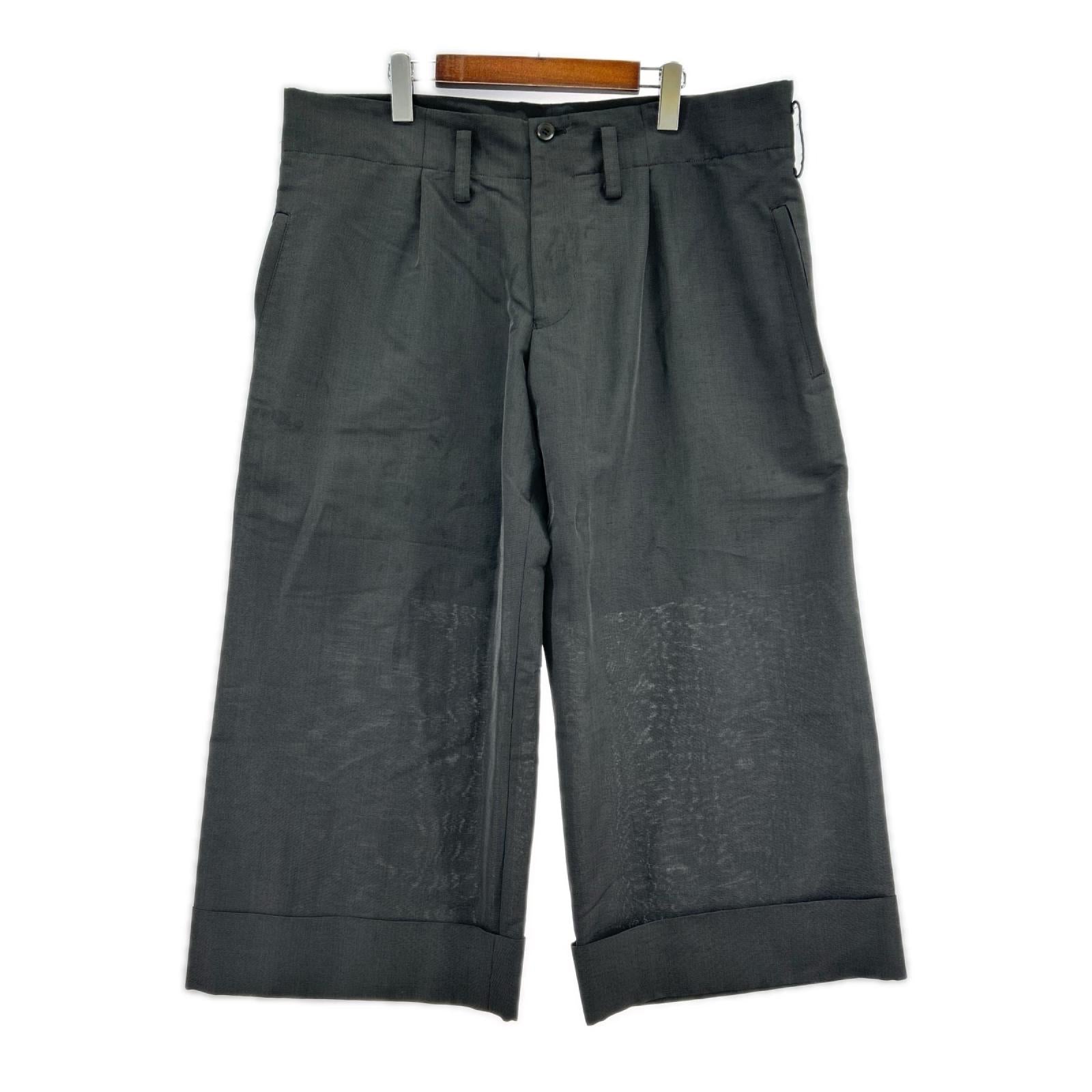 パンツ Mohair Silk Wide Pants 灰 (2) 2 グレー