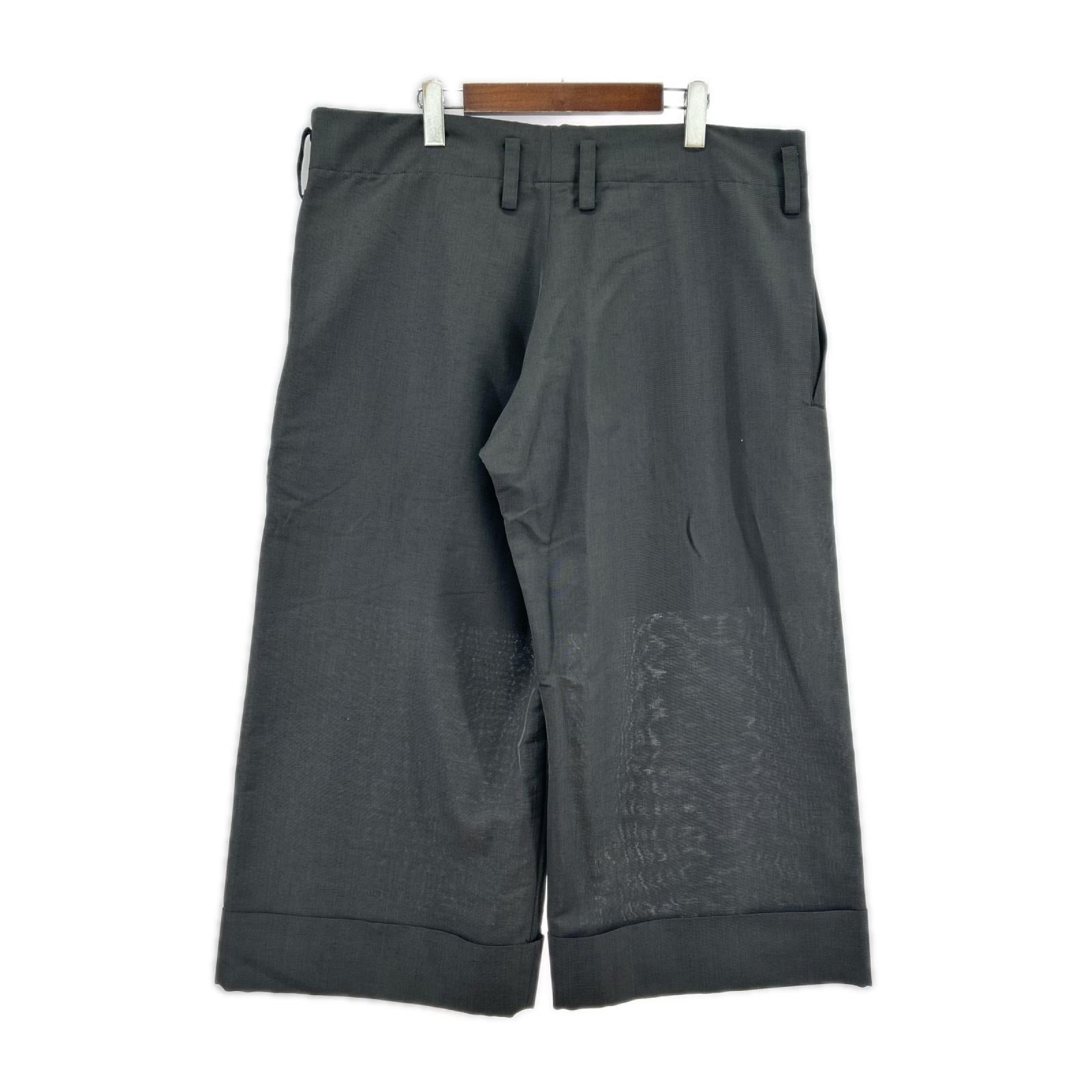 パンツ Mohair Silk Wide Pants 灰 (2) 2 グレー