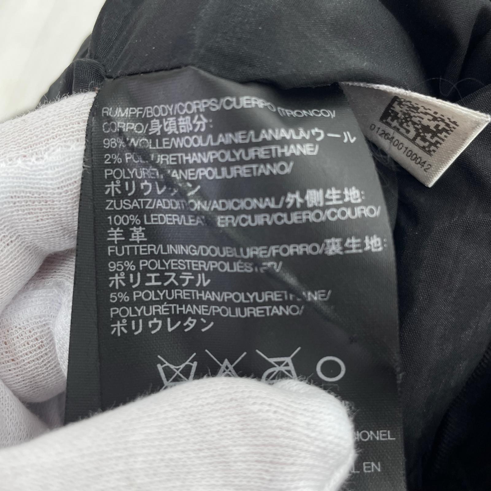 パンツ ポリ×レザー ジョッパーズパンツ 黒 (S) S ブラック