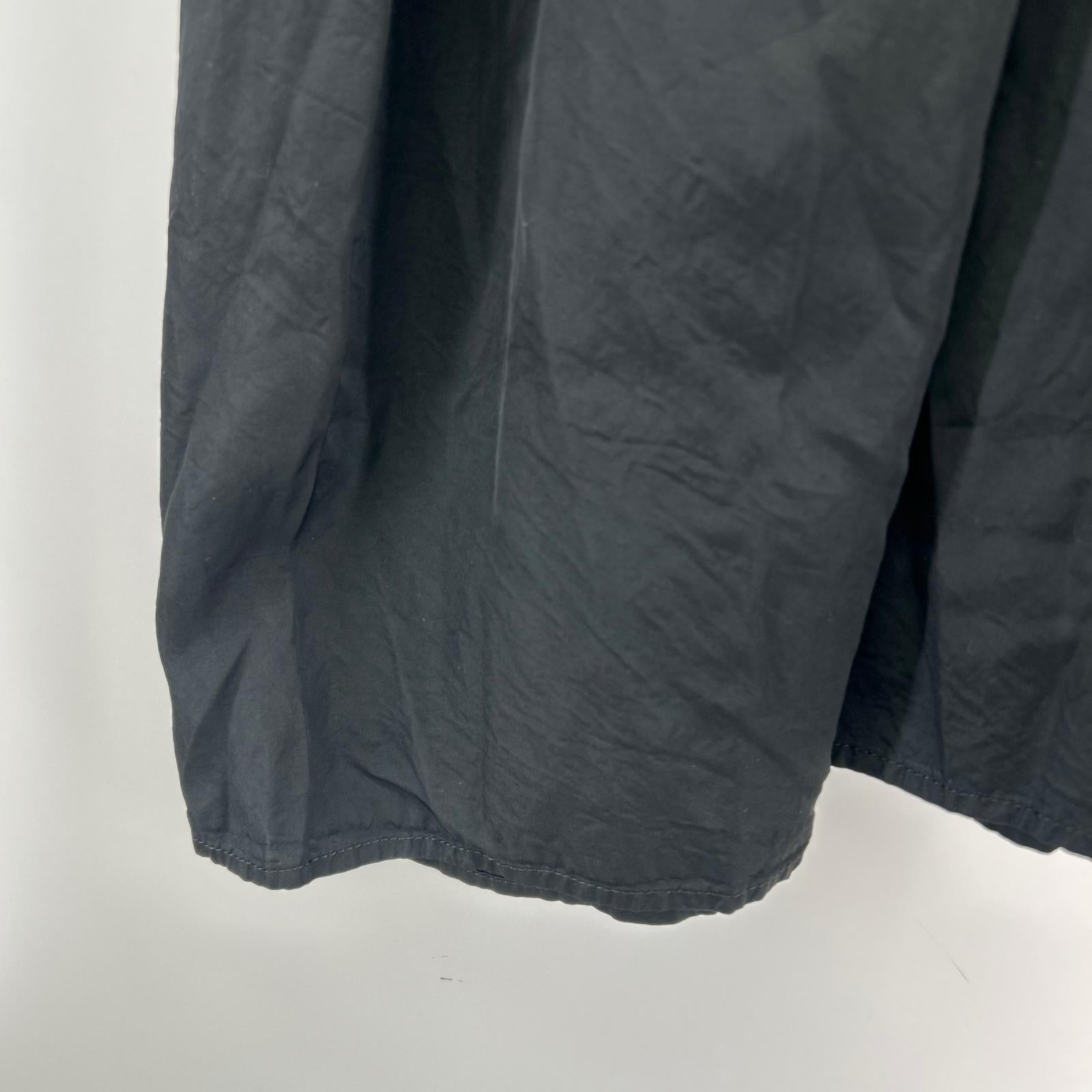スカート RAYON CUPRO SKIRT 黒 (S) S ブラック
