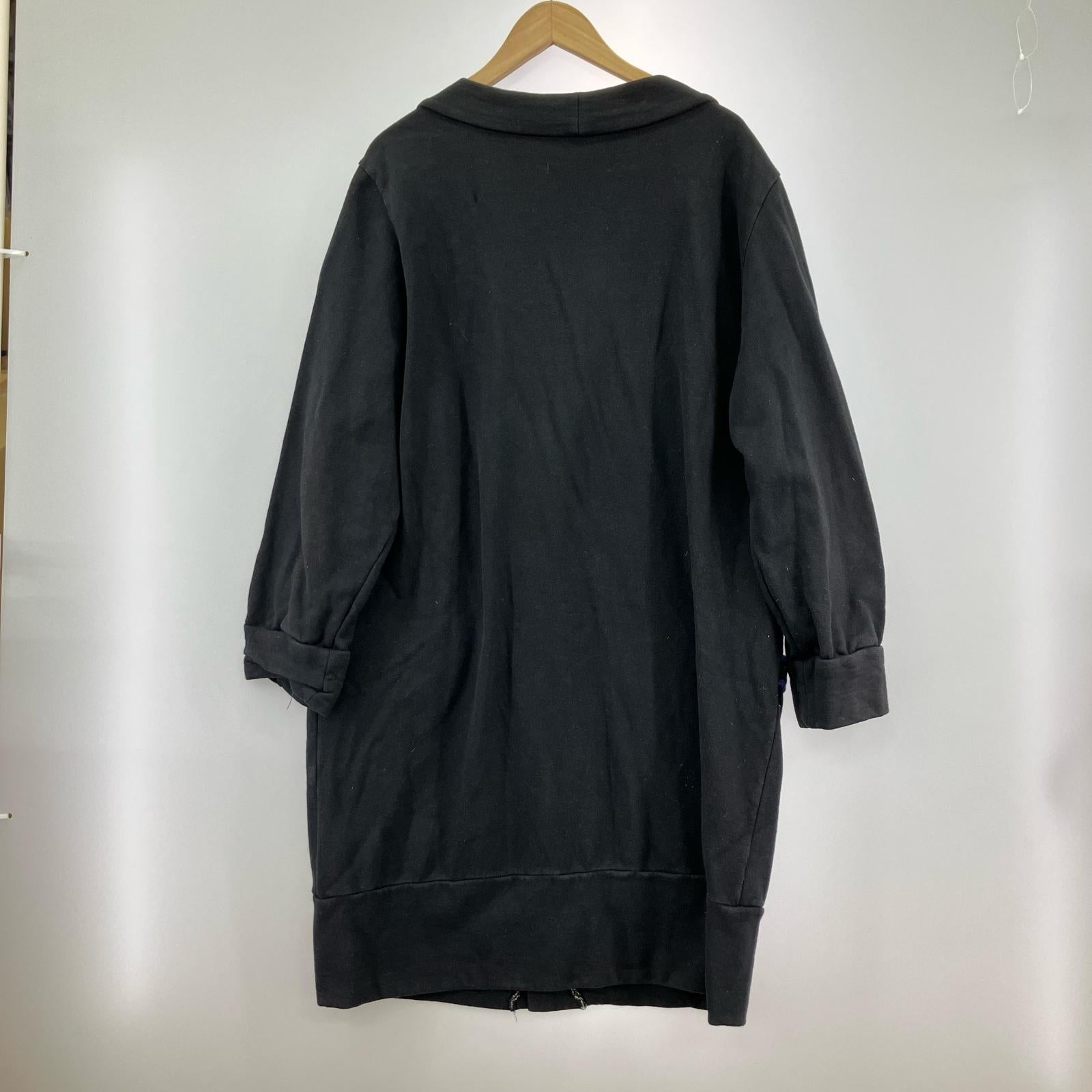 ジャケット Big Button Long Coat (S) S ブラック