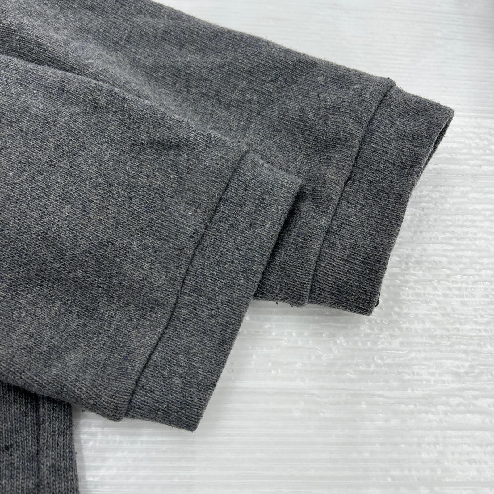 ニット Layered Knit 灰 黒 (3) グレー