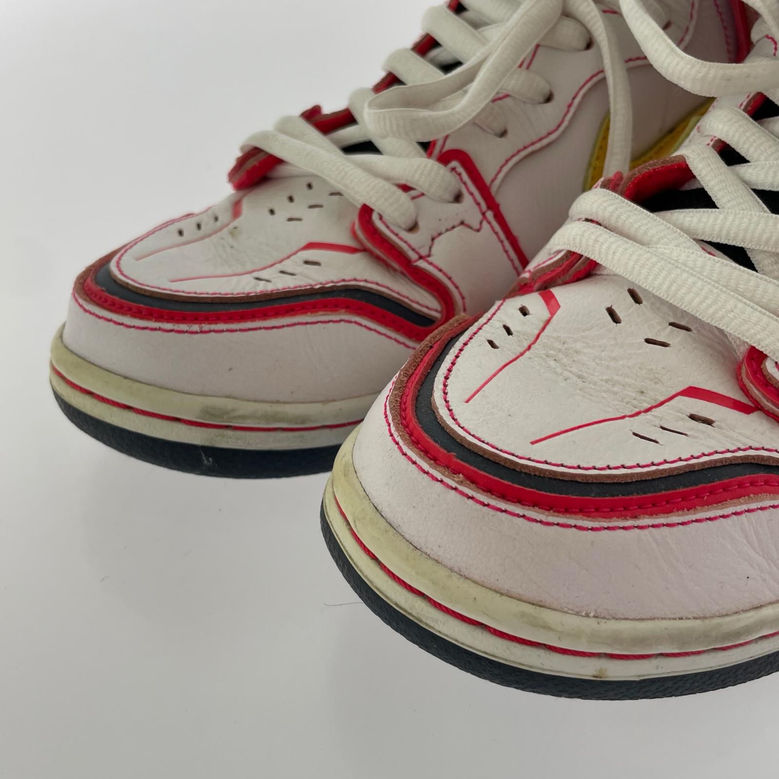 スニーカー ×Gundam Dunk High Pro QS Unicorn RX-0 27cm (US9 UK8 1/2 EU44) ホワイト