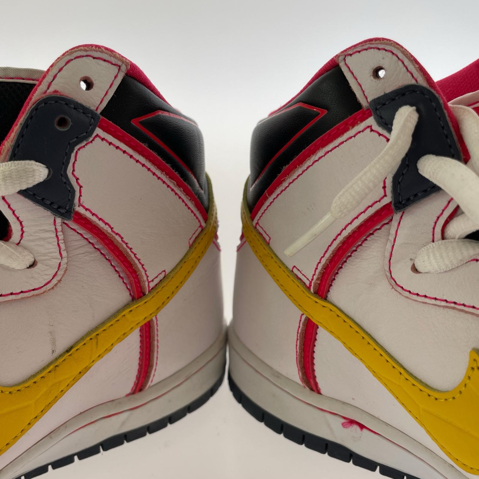 スニーカー ×Gundam Dunk High Pro QS Unicorn RX-0 27cm (US9 UK8 1/2 EU44) ホワイト