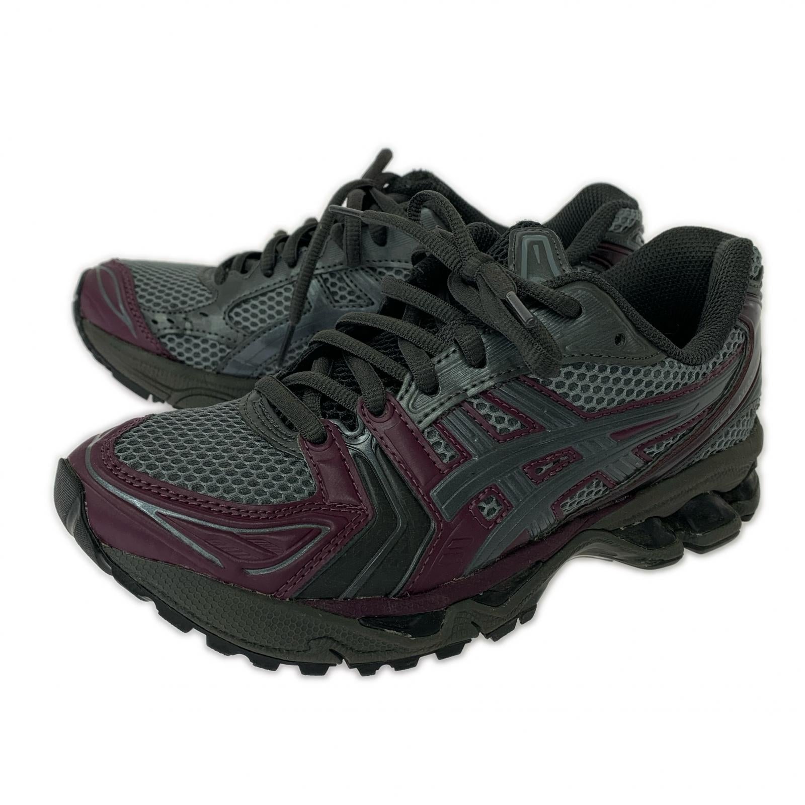 スニーカー GEL KAYANO14 black×purple 24cm (US6 UK5 1/2 EU38) グレー