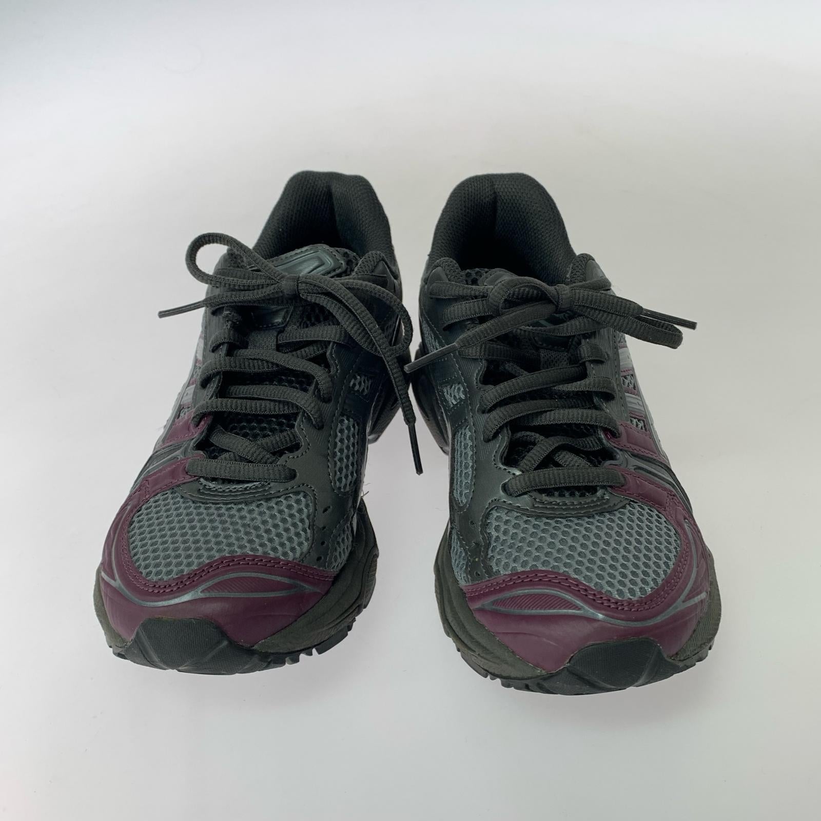 スニーカー GEL KAYANO14 black×purple 24cm (US6 UK5 1/2 EU38) グレー