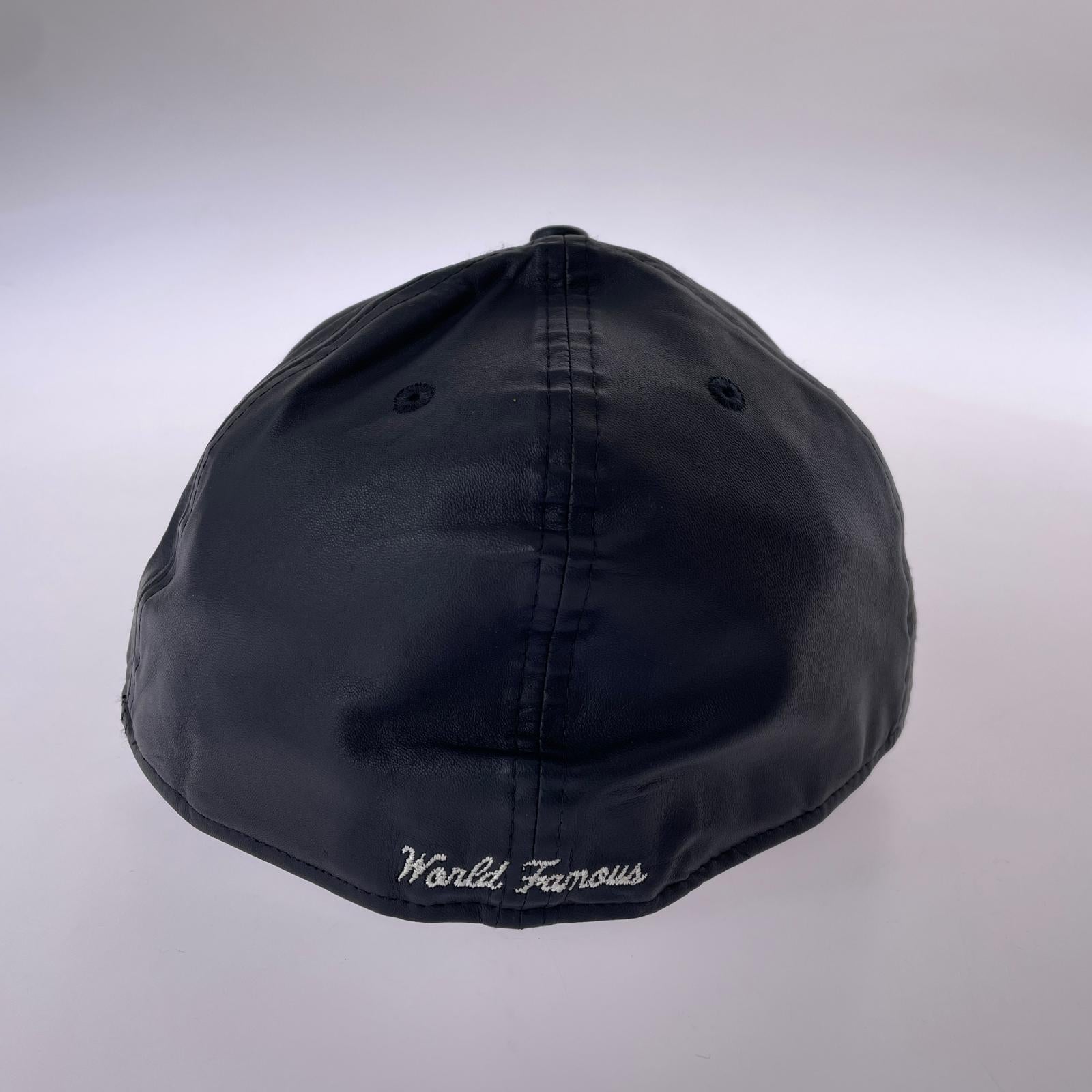 キャップ ×NEW ERA Leather Box Logo Cap