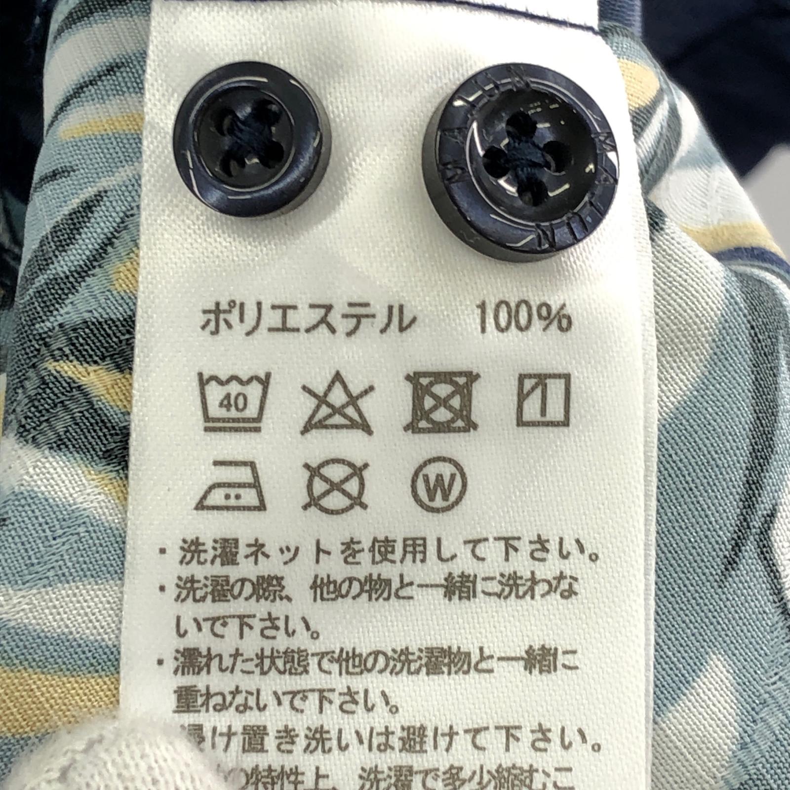半袖シャツ MAJUN L ネイビー